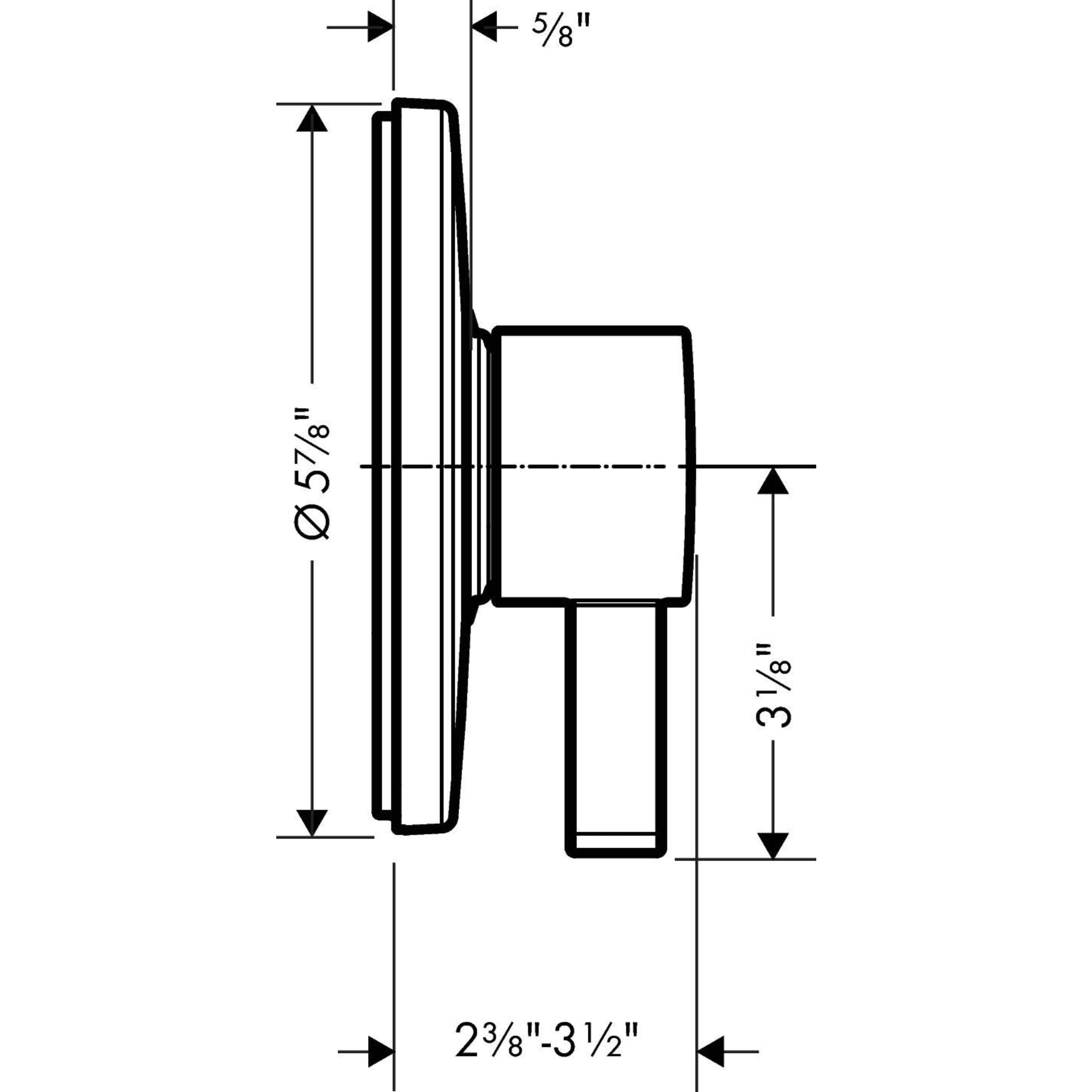 Hansgrohe 15739141 Shower-Handles - View #2