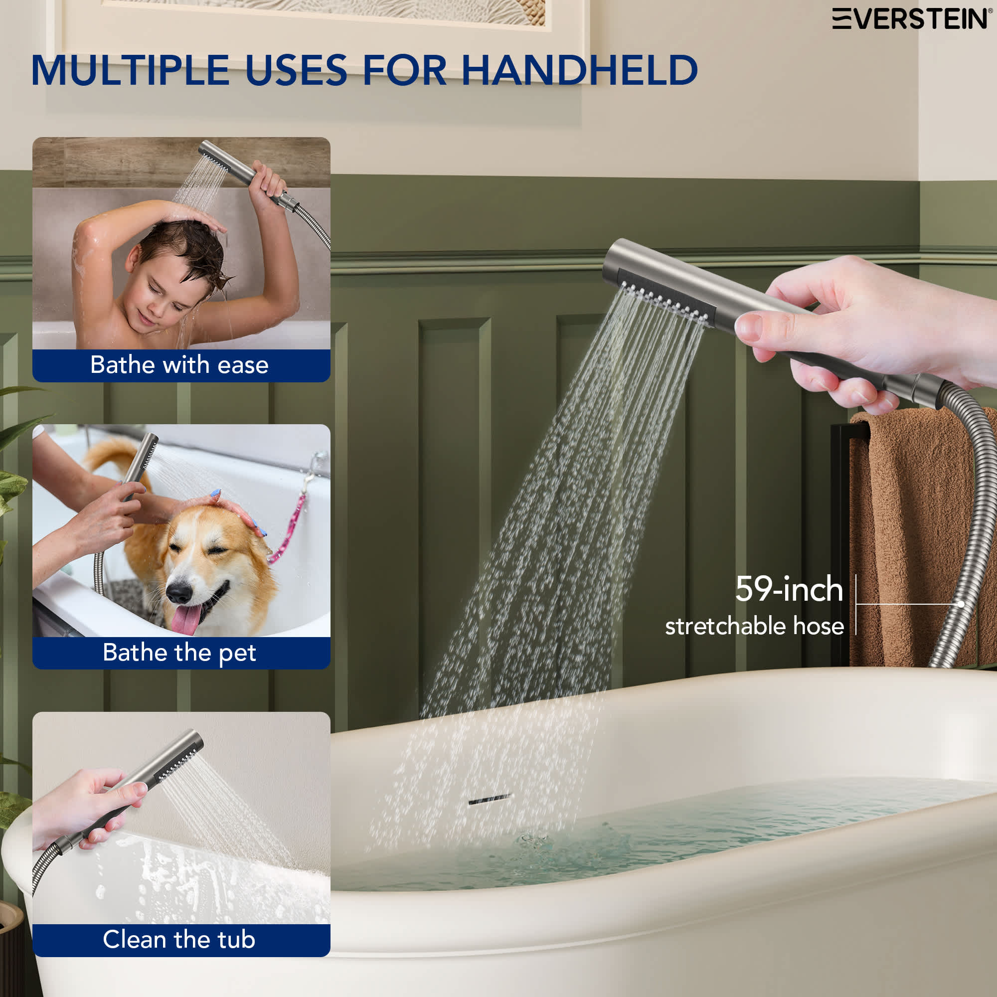 EVERSTEIN SFS-1155-NK Roman-Tub-Faucets - View #13