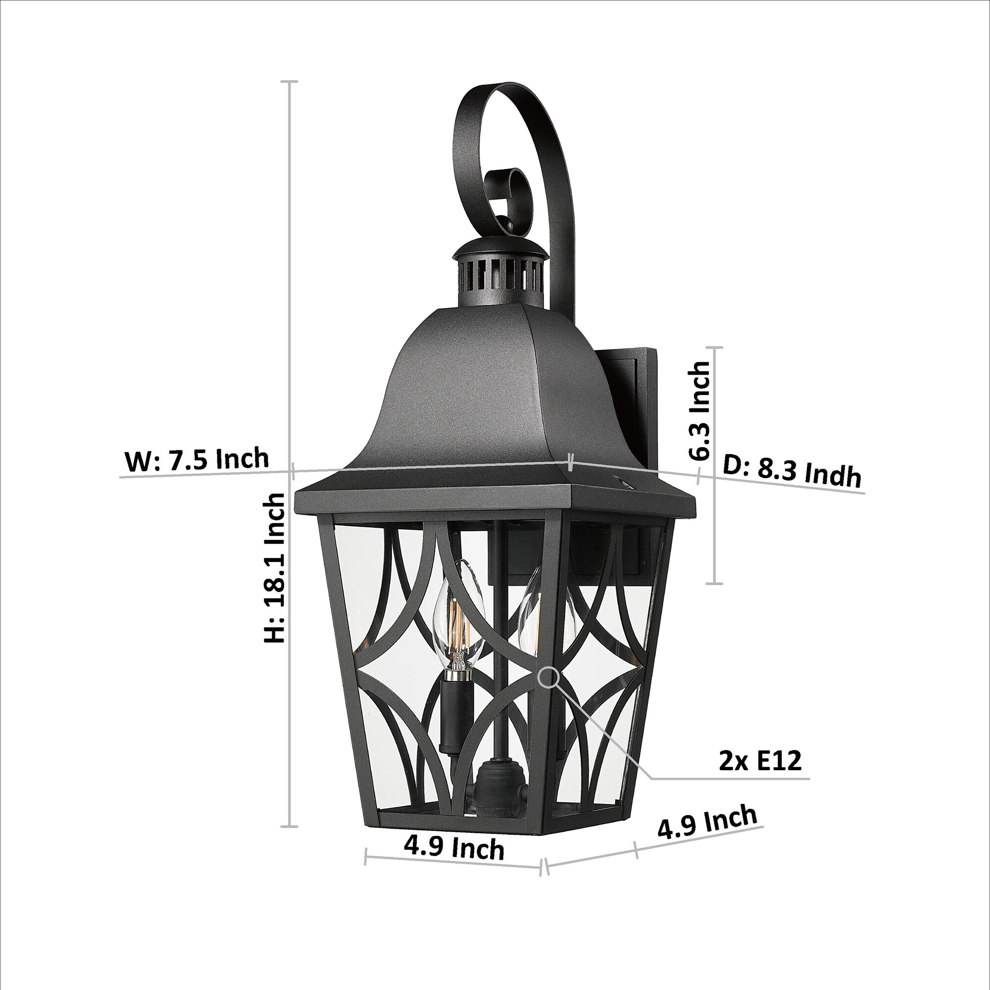Bybafun YB5100078 Outdoor-Wall-Lighting - View #4