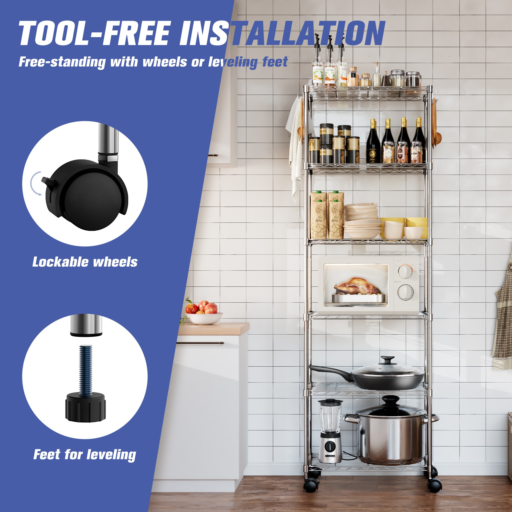 LTMATE LSCJ-B1748C Free-Standing-Shelving - View #5