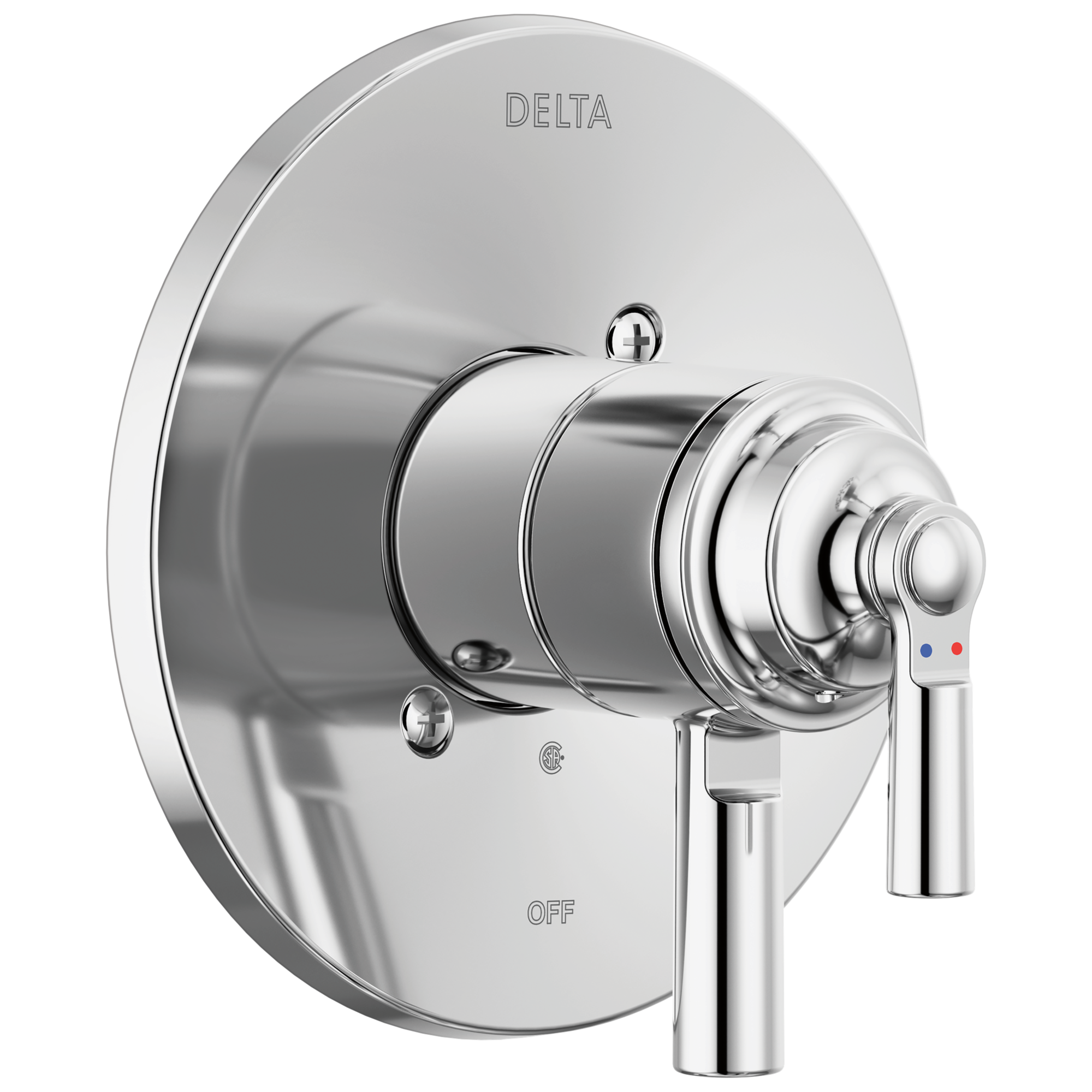 Delta Saylor Chrome 6.5-in Bathtub/Shower Diverter (0.5-in-ID) in the ...