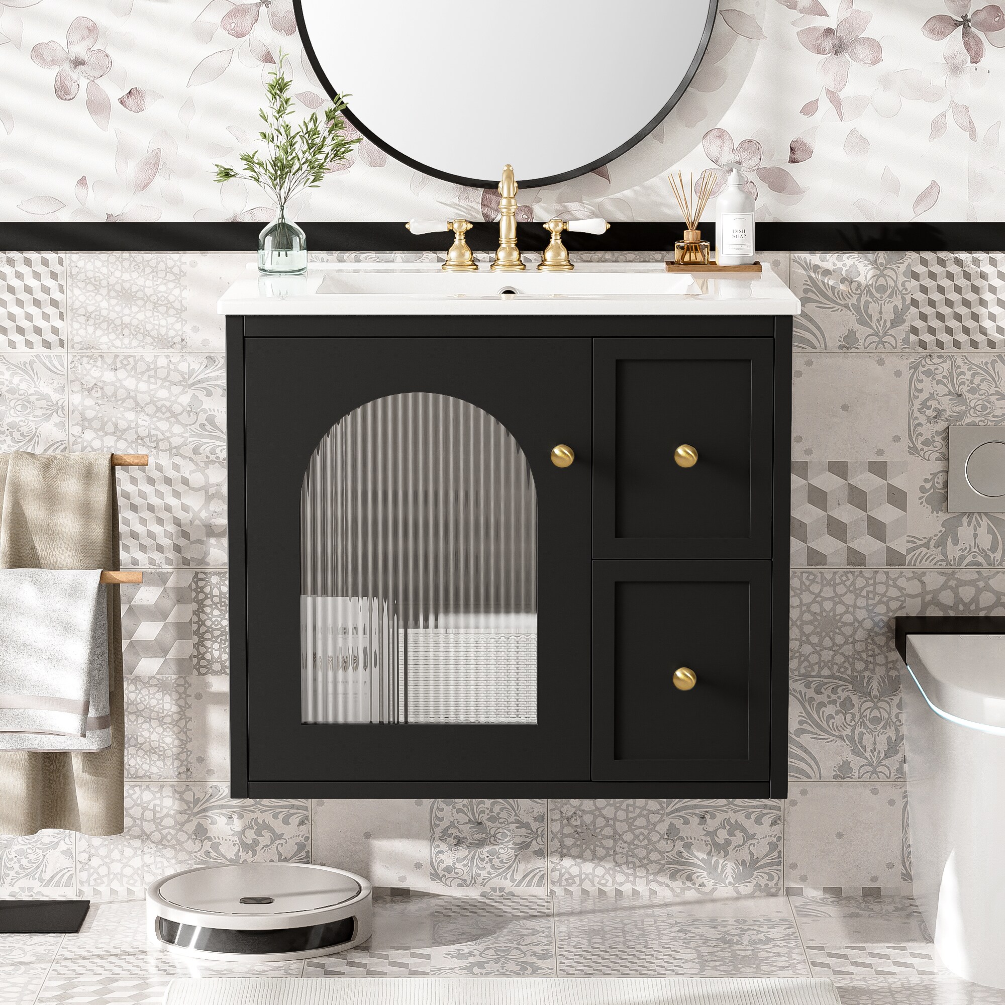 ModernLuxe L3P-N710P286704B Bath-Vanity-Combo - View #2