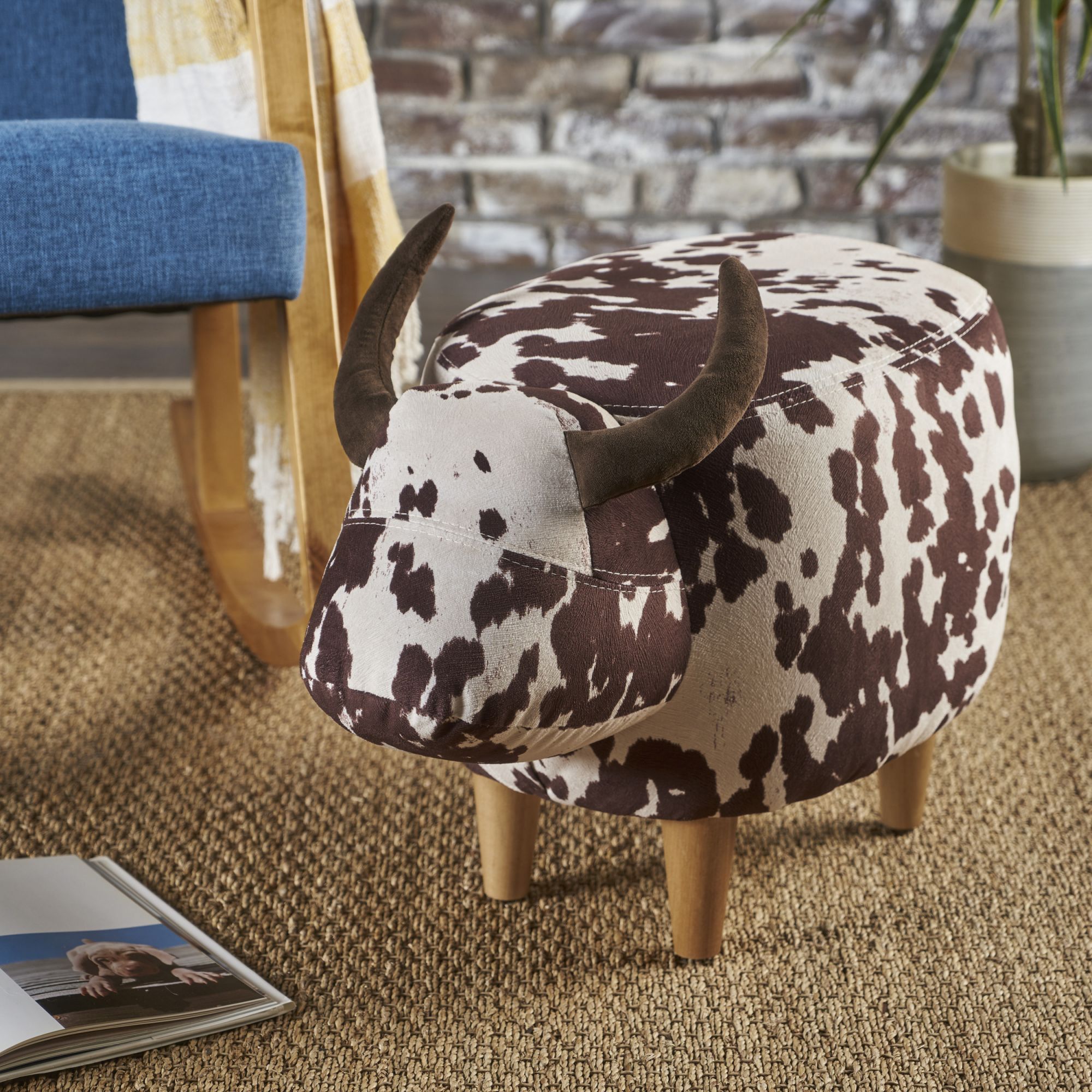 LUXEYARD DS-R-613910 Indoor-Ottomans - View #2