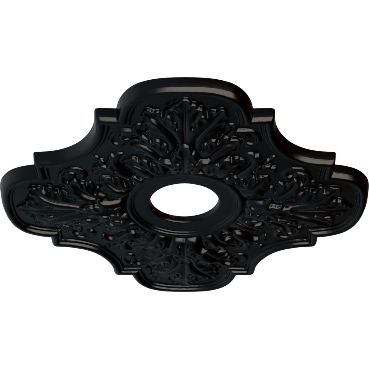 Ekena Millwork CM17PEBLF Ceiling-Medallions - View #2