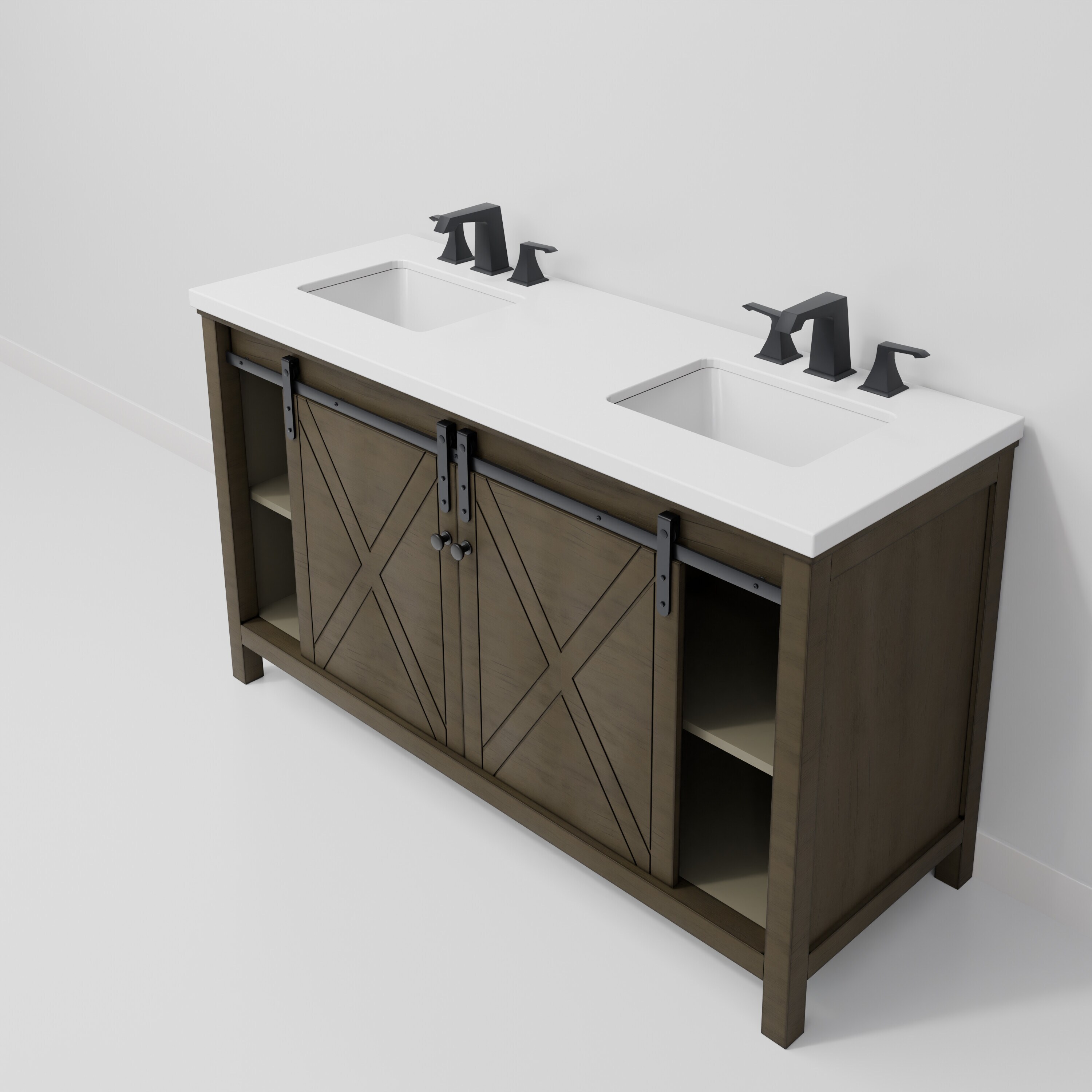 Lexora LVM60DK201 Bath-Vanity-Combo - View #8