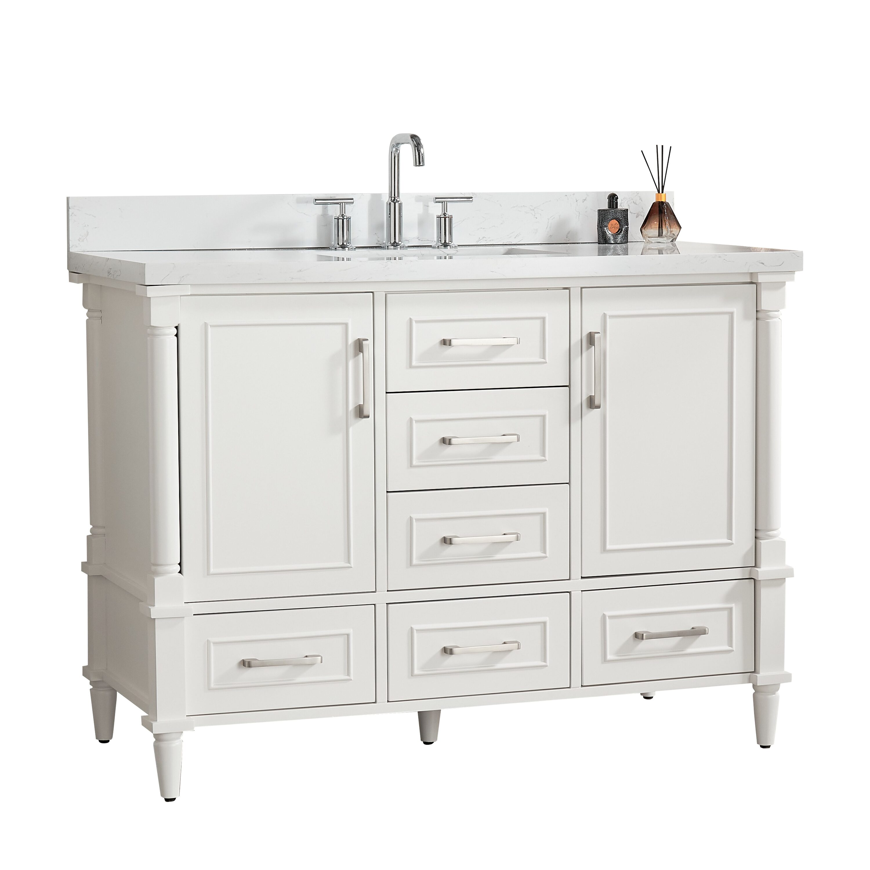 WELLFOR WA-BGF-9648 Bath-Vanity-Combo - View #12