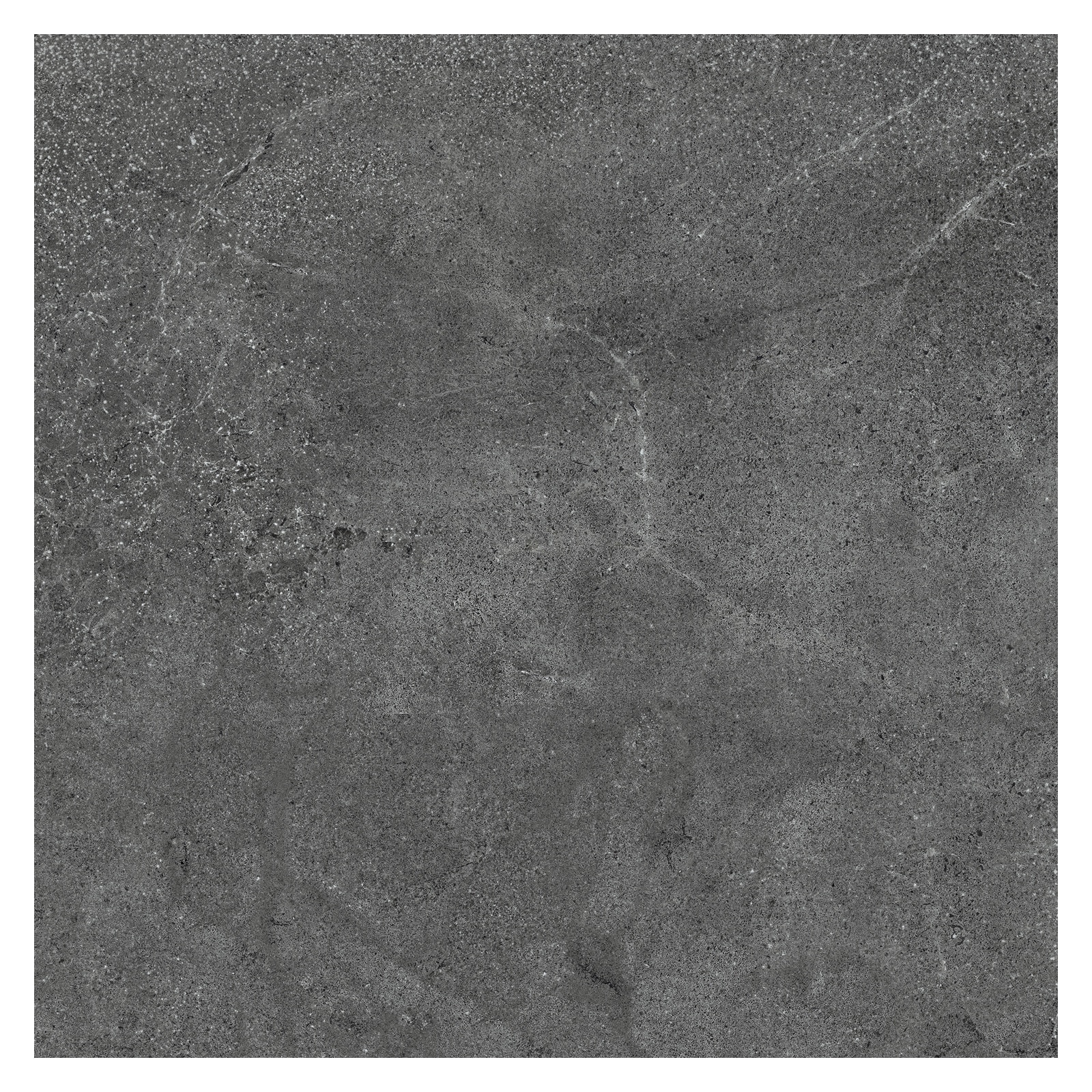 Giorbello Metalia Black 24-in x 24-in Matte Porcelain Floor and Wall Tile ( 16-sq ft Carton )