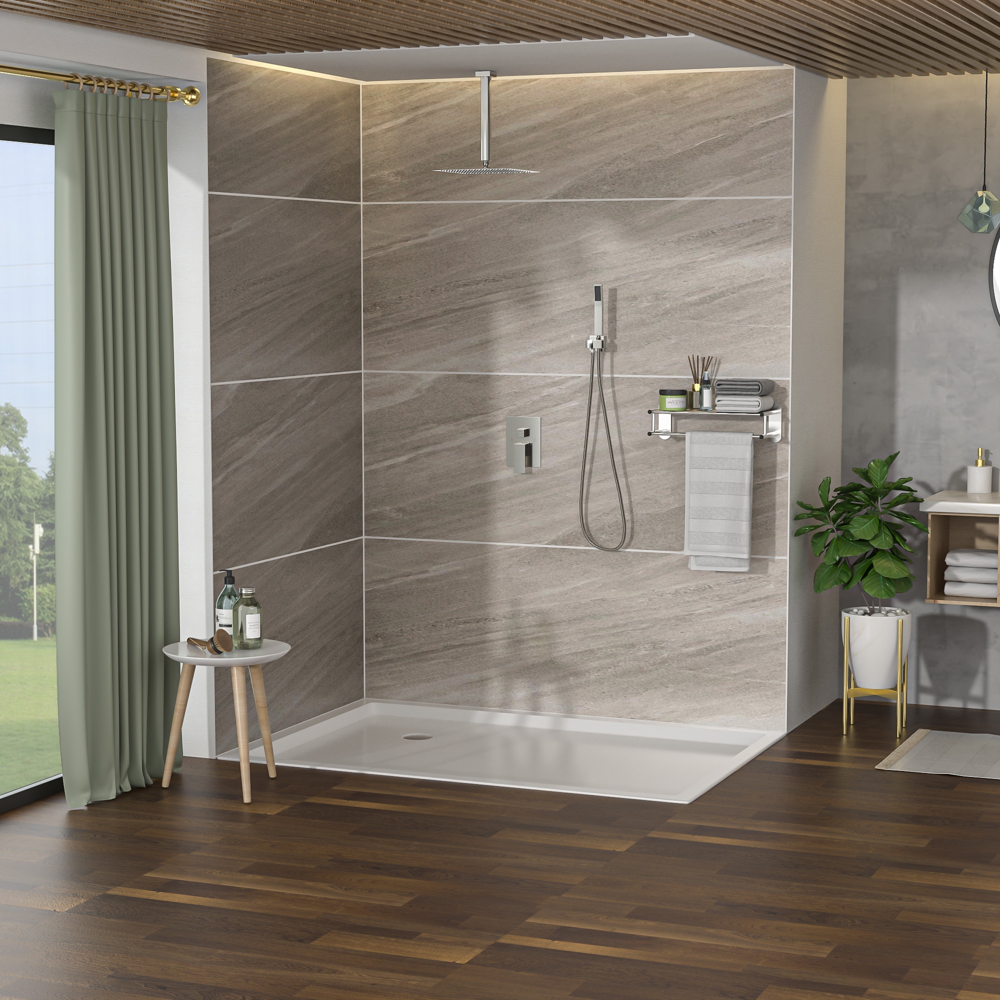 WELLFOR DTG-806CS10BN Tub-Shower-Faucets - View #9
