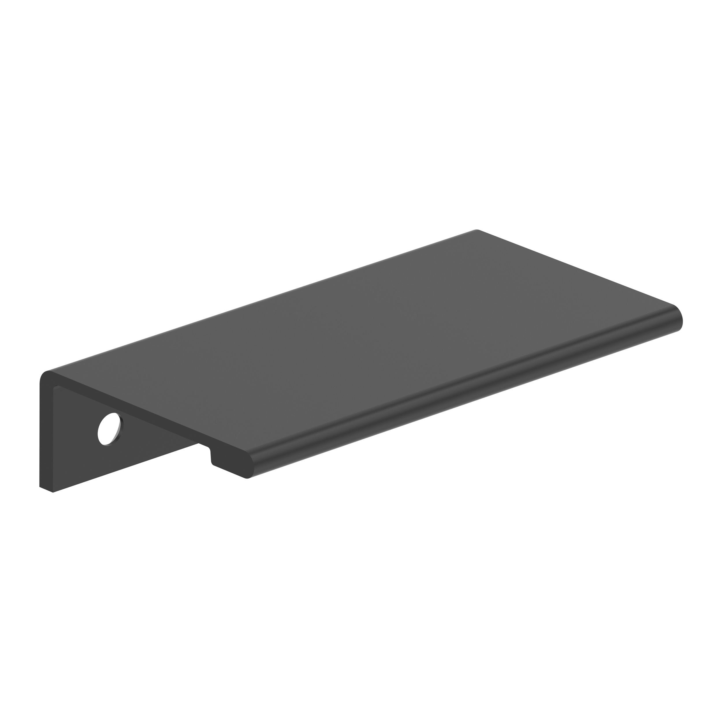Amerock 10VMP37191MB Streamline II 2-1/4-in , Matte Black Rectangular Edge 10 -Pack