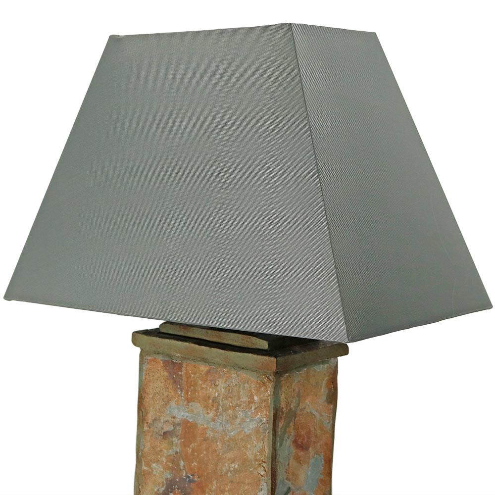 Weatherproof Slate Outdoor Table Lamp