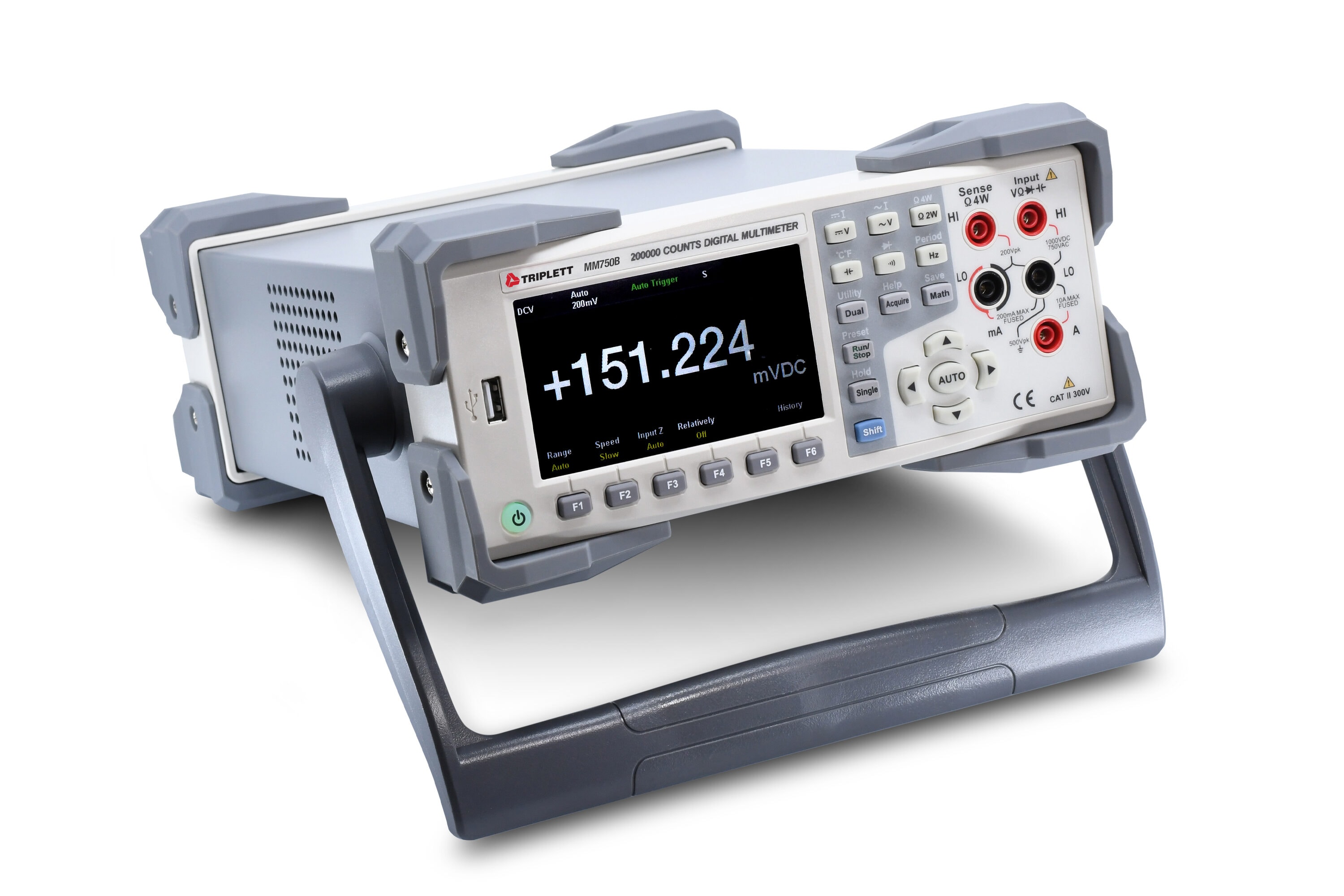 TRIPLETT MM750B LCD Display Voltage detector Multimeter 750 -Volt