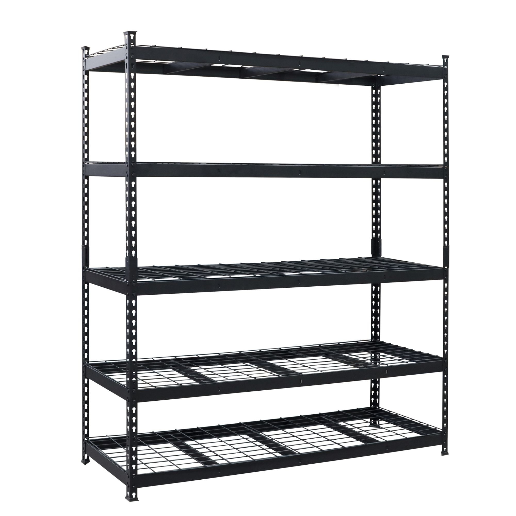 AR Shelving 60-in W x 72-in H x 18-in D 1 -Cabinets Steel Matte Black Garage Storage System
