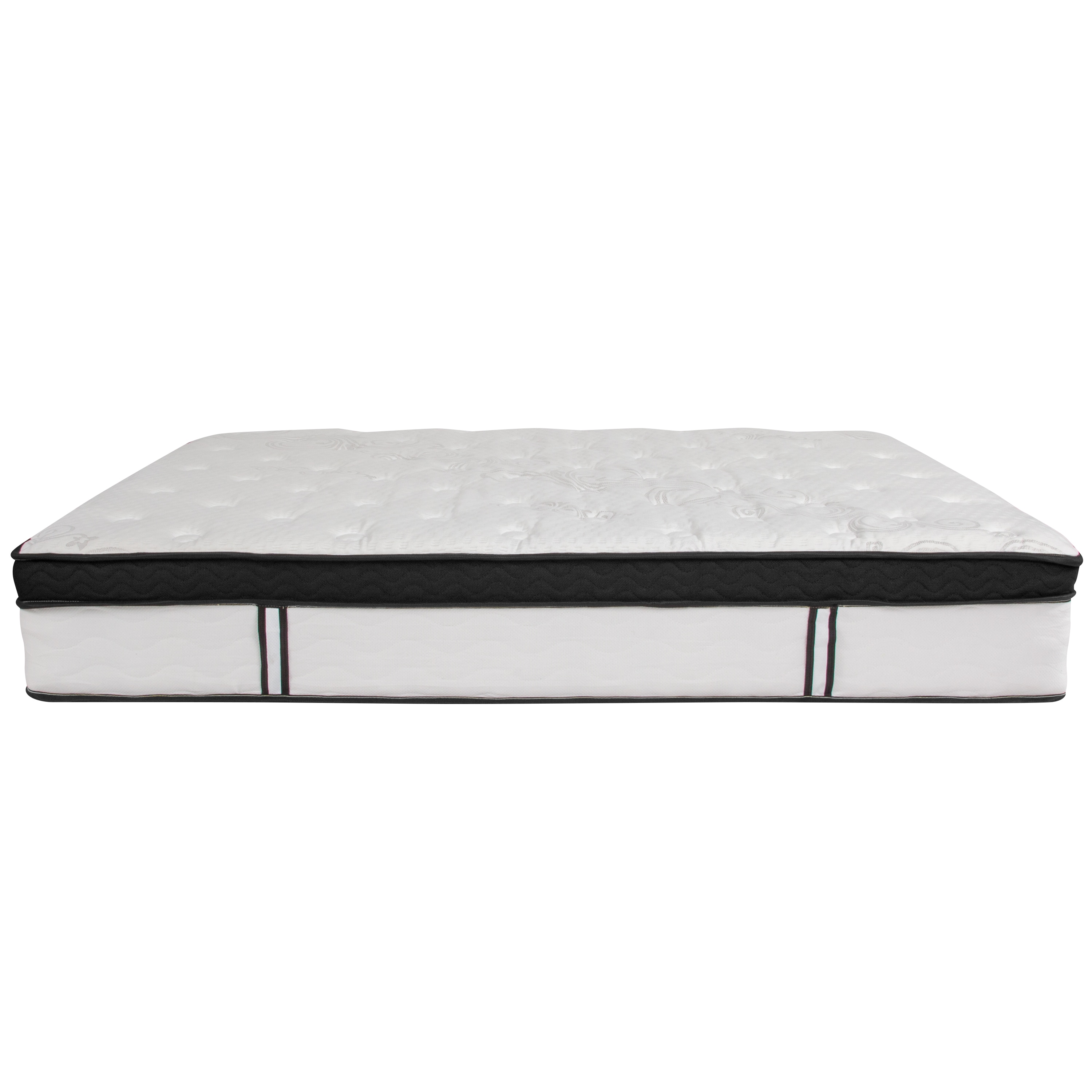 Capri Queen 12" White Memory Foam & Pocket Spring Adjustable Mattress
