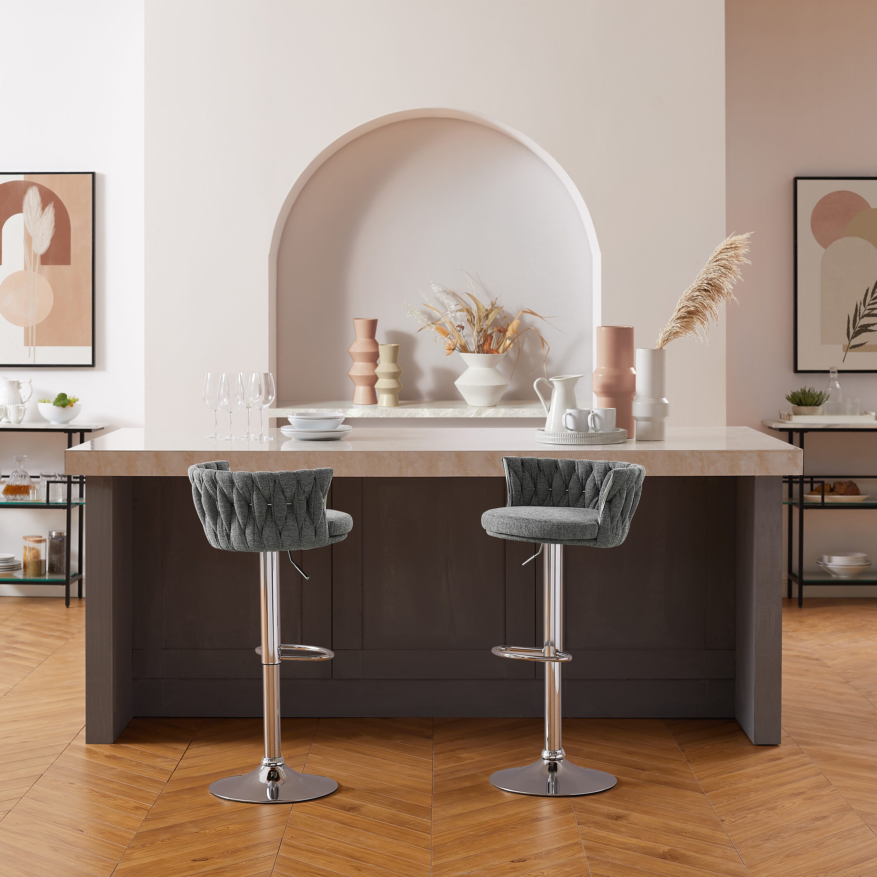 Art Leon BS015-LIGHTGREEN stools - View #2