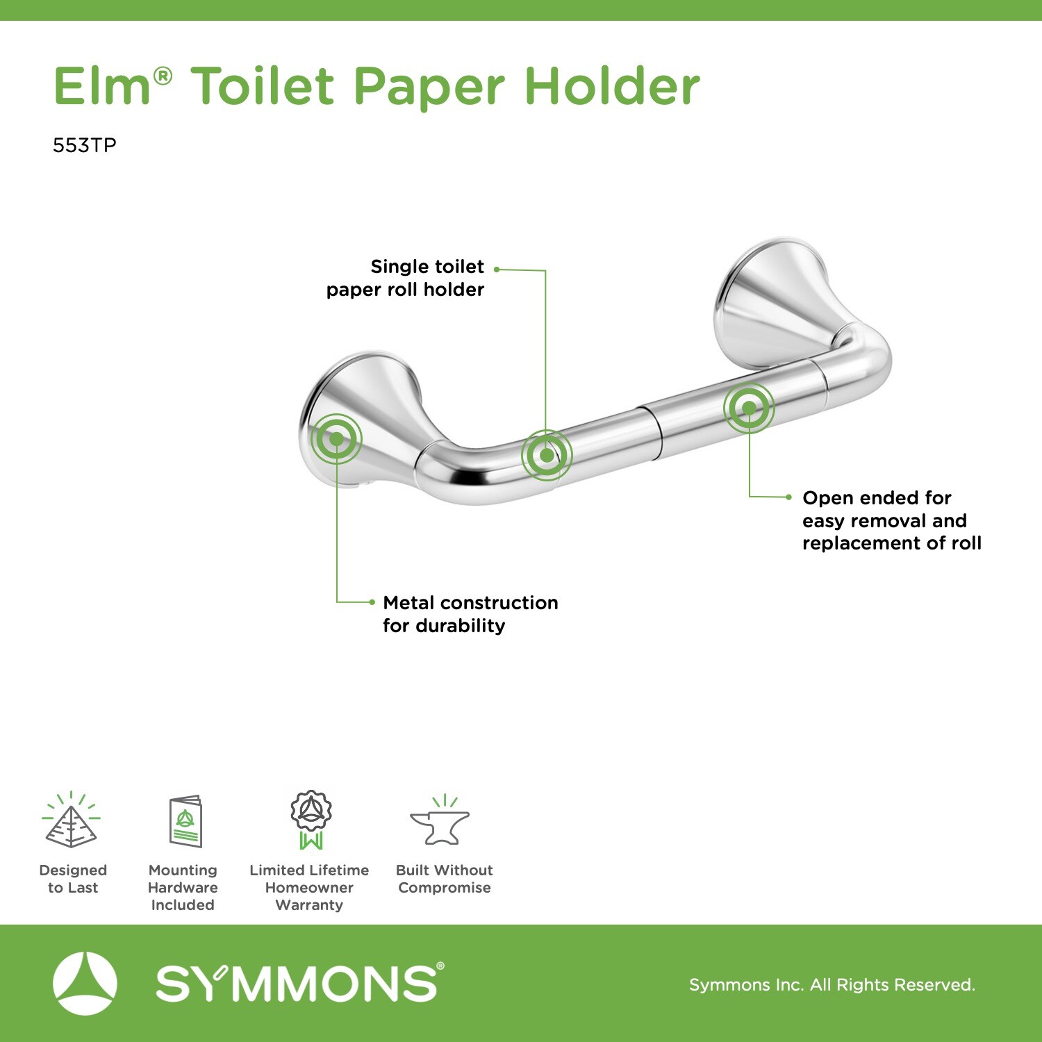 Symmons 55AC3BUNDLE Decorative-Bath-Hardware-Kits - View #7