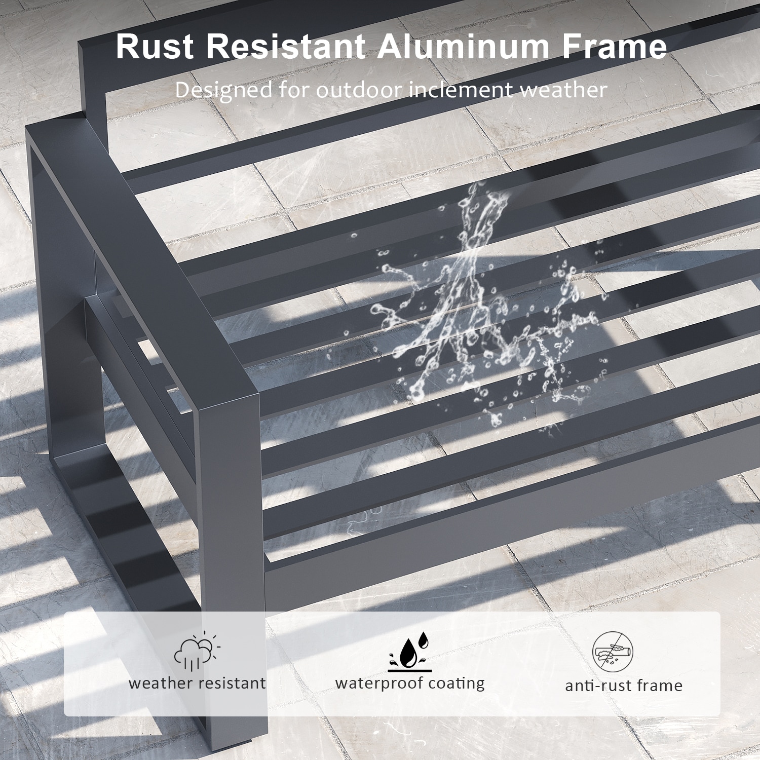 LayinSun FP5003-GA-2001 Patio-Conversation-Sets - View #5