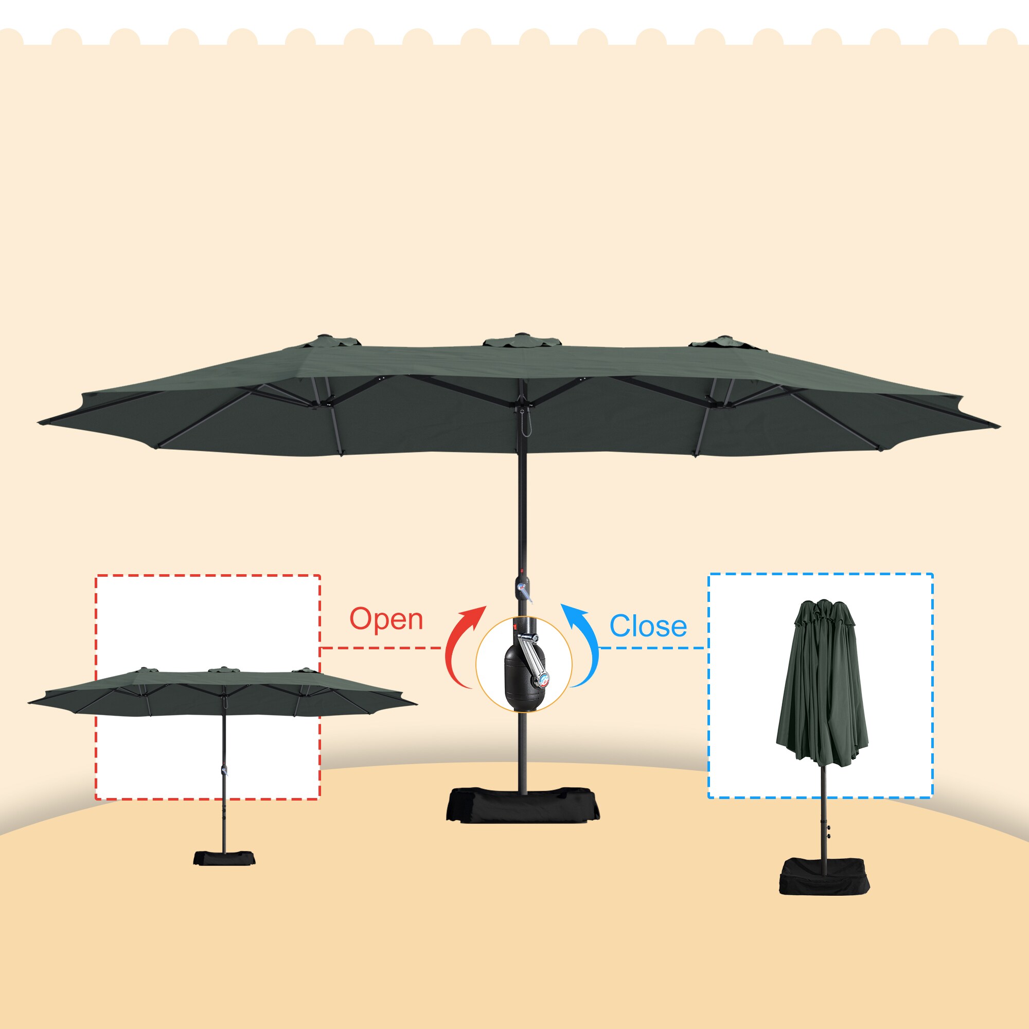 Boyel Living BL-26EA15LEDTDG Umbrellas-2 - View #7
