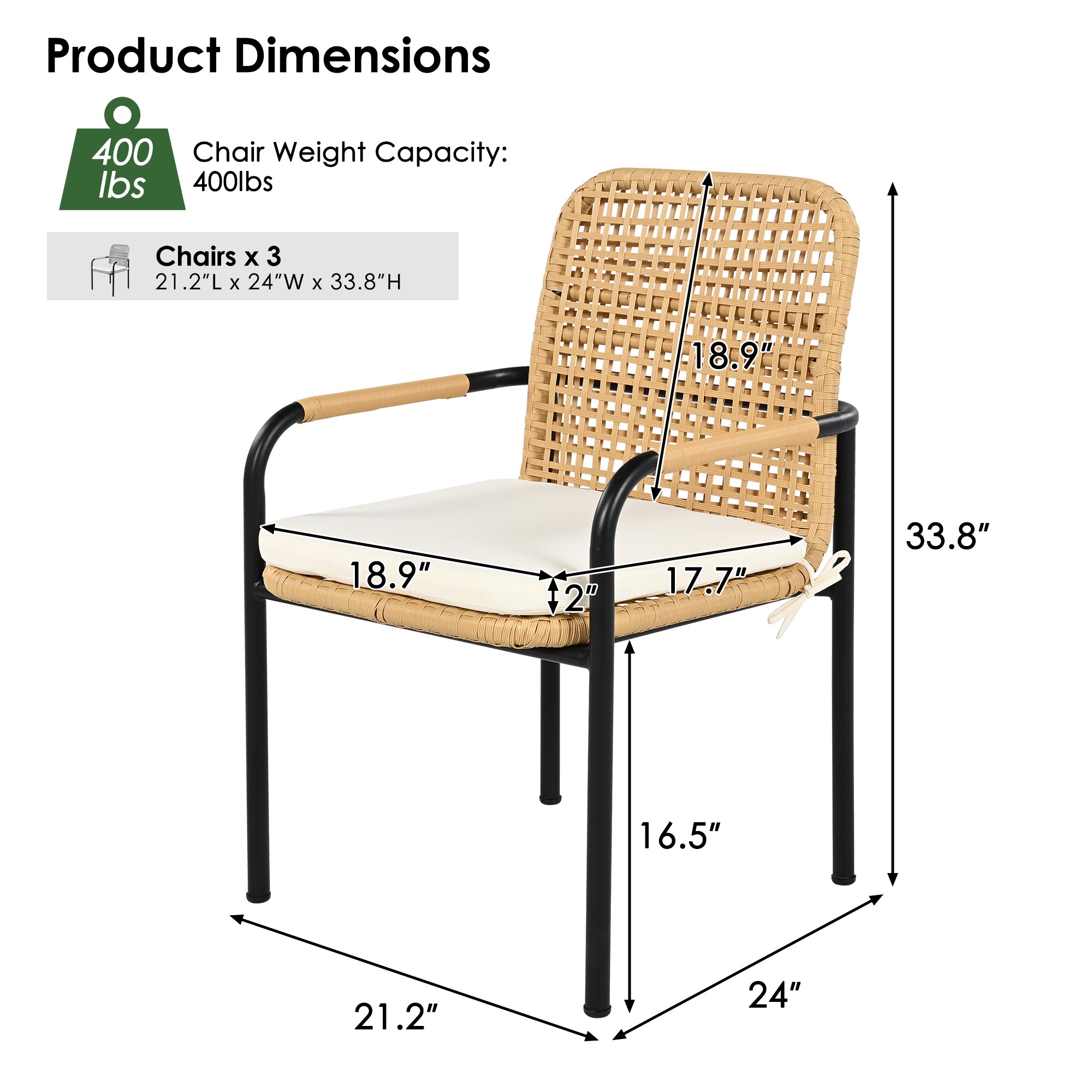 SINOFURN SYA38079BG Patio-Chairs - View #4