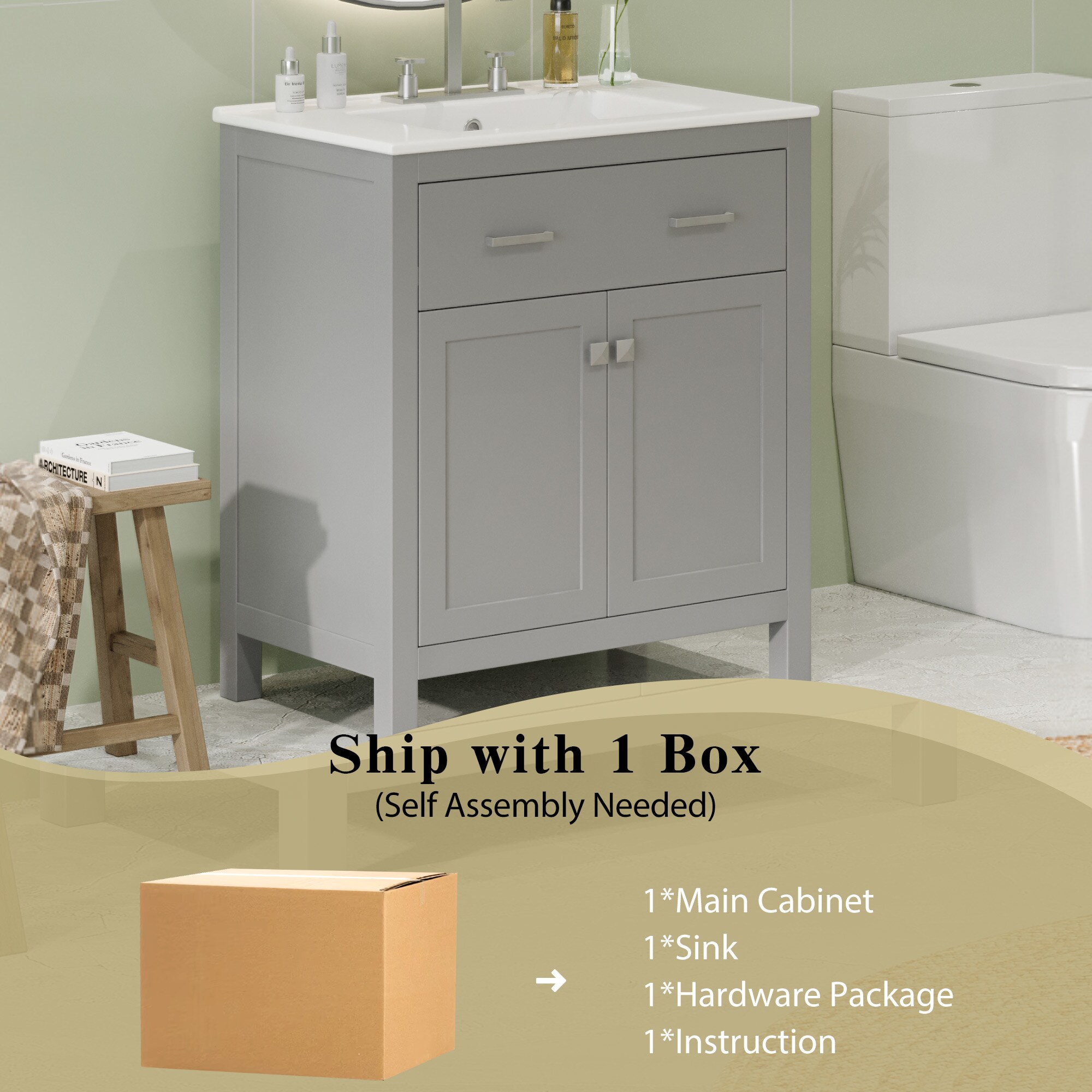 ModernLuxe L3P-N729P263155E Bath-Vanity-Combo - View #9