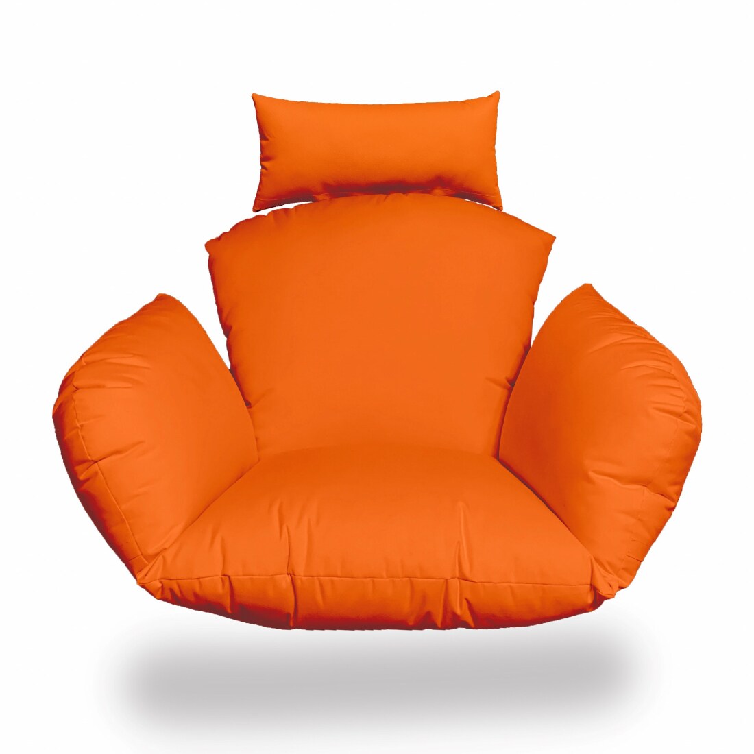 HomeRoots Primo Orange Indoor Outdoor Replacement Cushion for Egg Chair