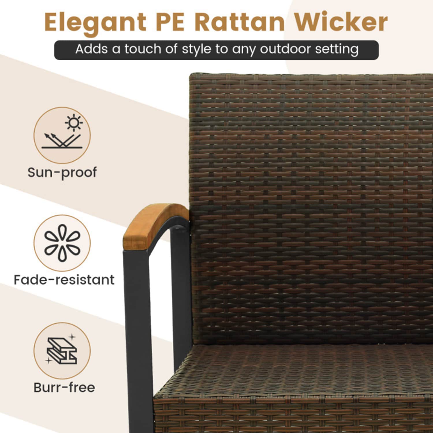 Mondawe OR-30136-DS Patio-Conversation-Sets - View #6