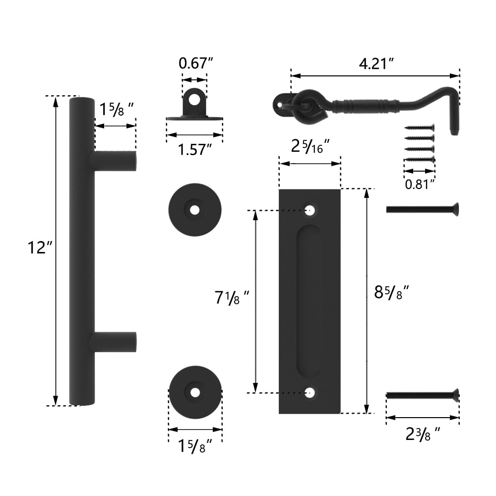 Clihome X002A6YRXJ-LTC Door-Handles - View #2
