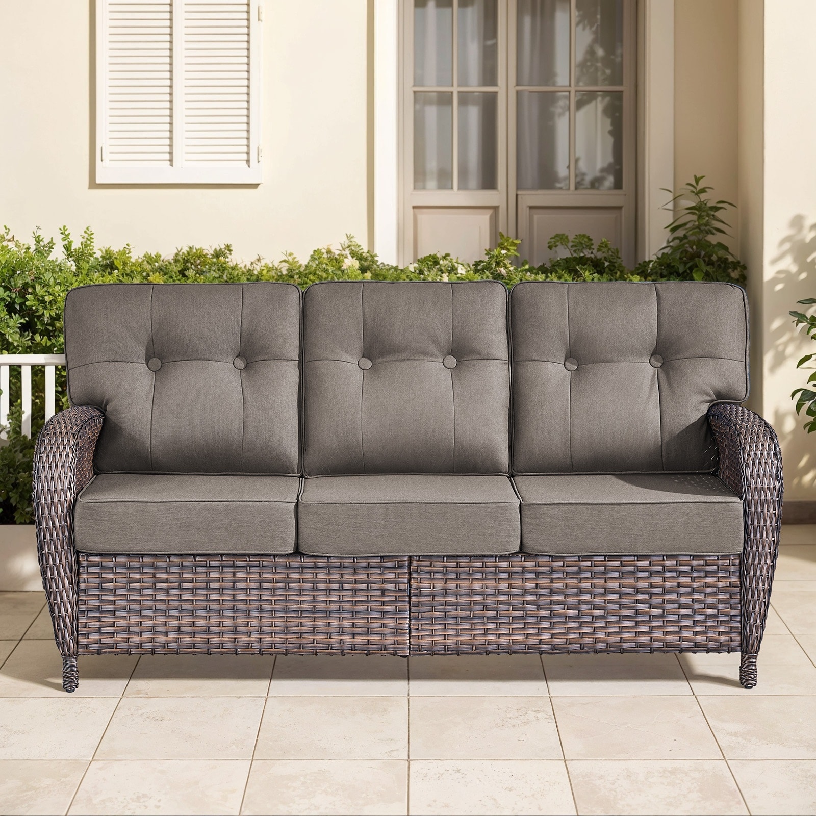 Pocassy PJTPBR13-3 Patio-Sofas-Daybeds - View #2