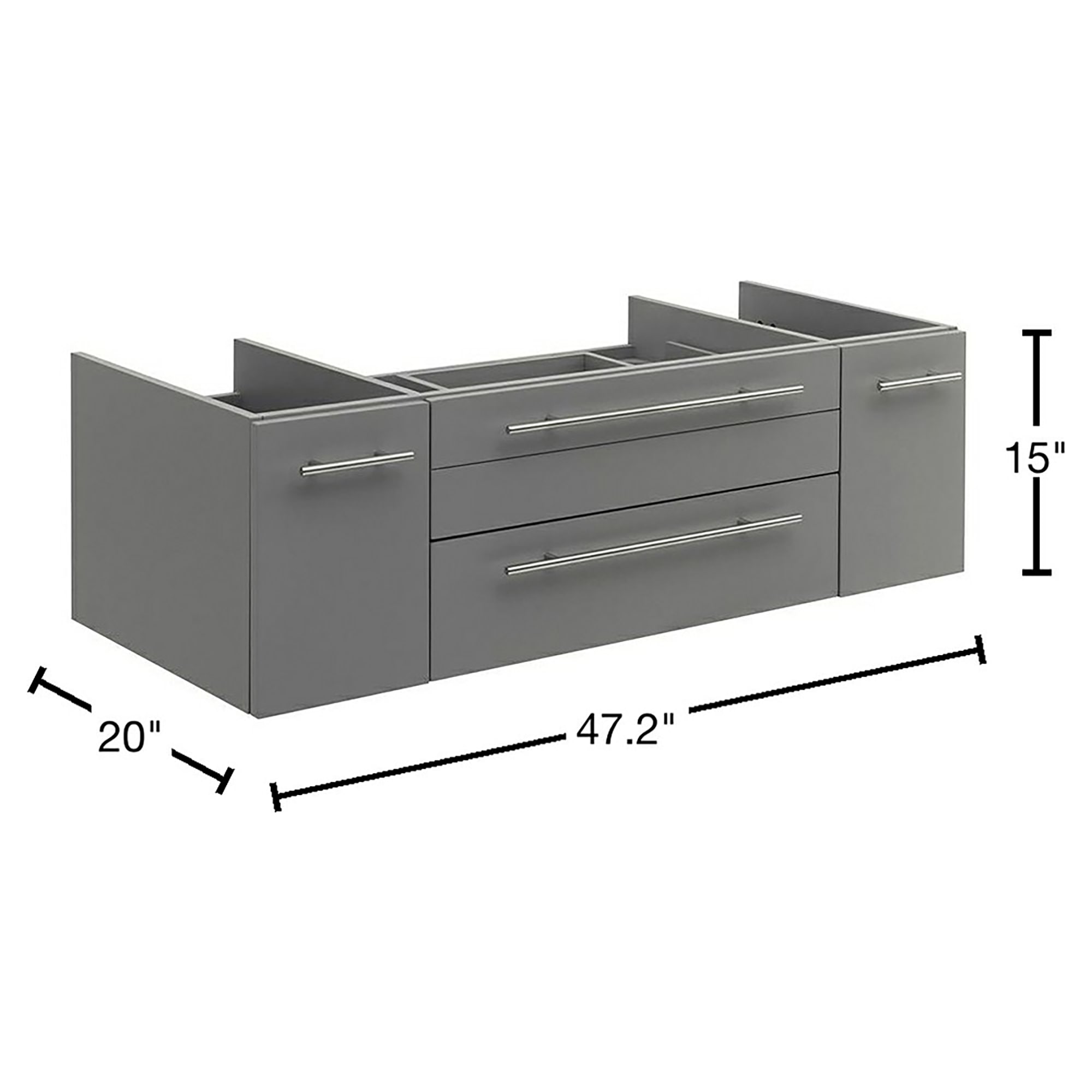 Fresca FCB6148GR-VSL-D vanities - View #9