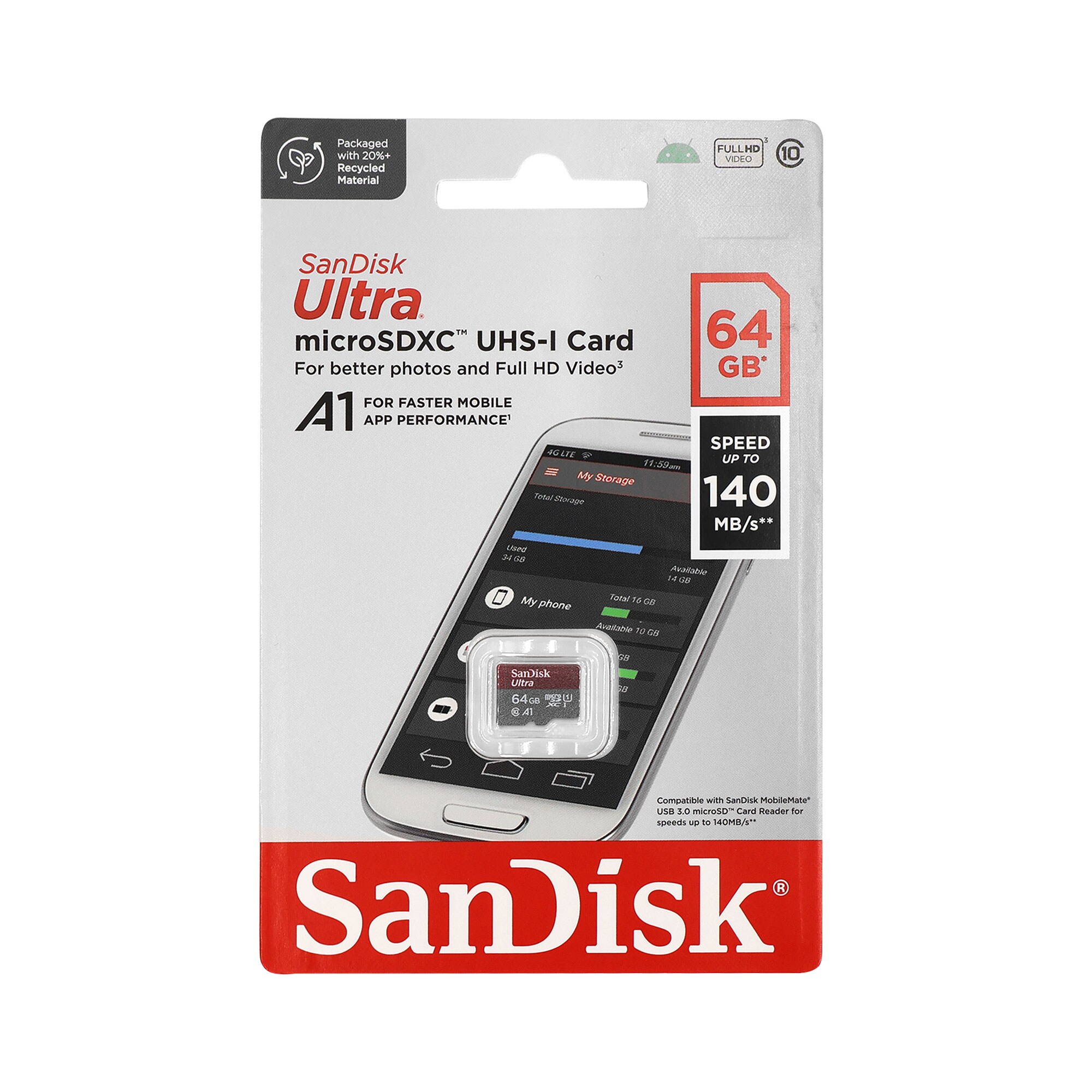 SanDisk SDSQ-64G-GN6-3X-K Smartphone-Camera-Accessories - View #2