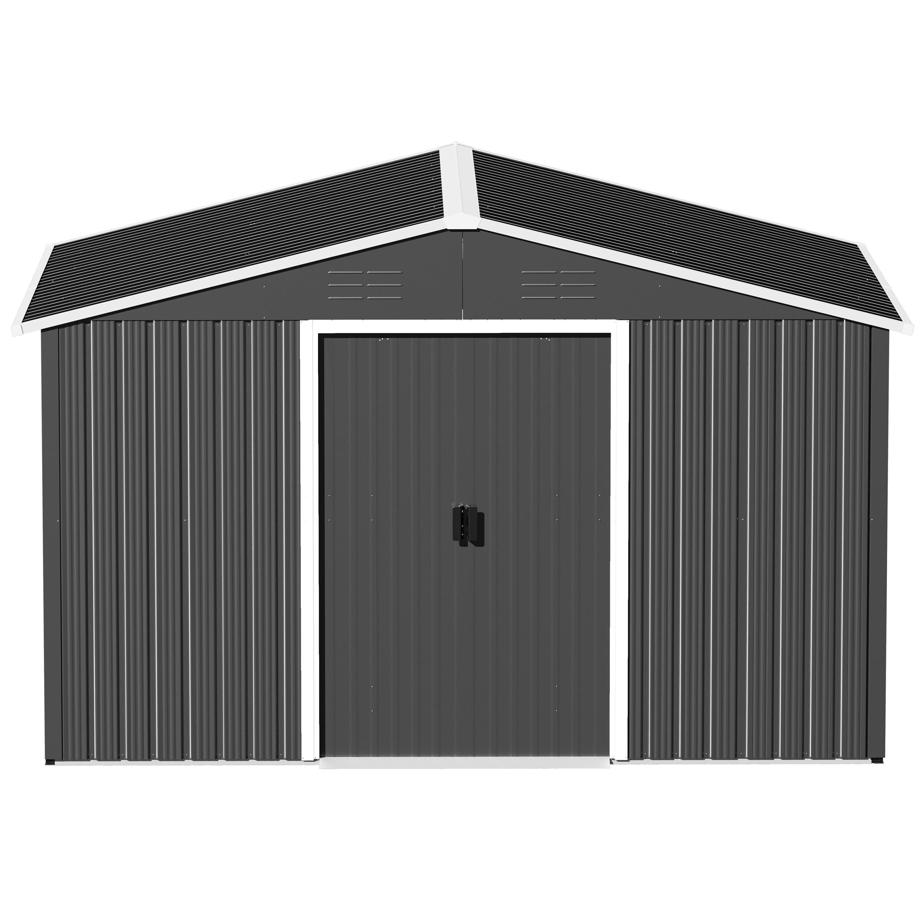 Nuu Garden GS001-02 Metal-Storage-Buildings-Sheds - View #12