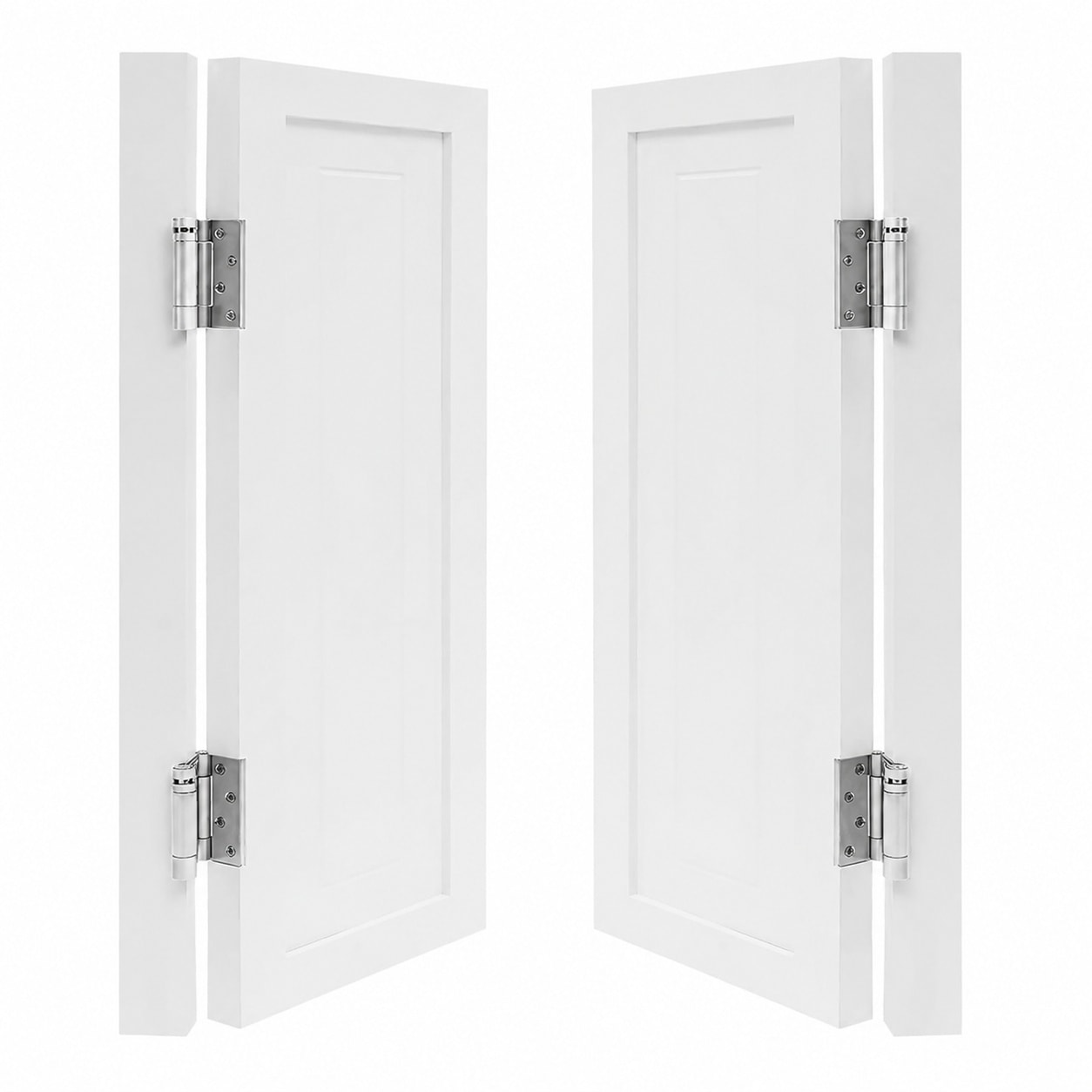 Aoibox -  Swinging Cafe Door with Auto Close Metal Hinges 30 in 32 in 36 in 39 in 48 in 54 in 56 ...