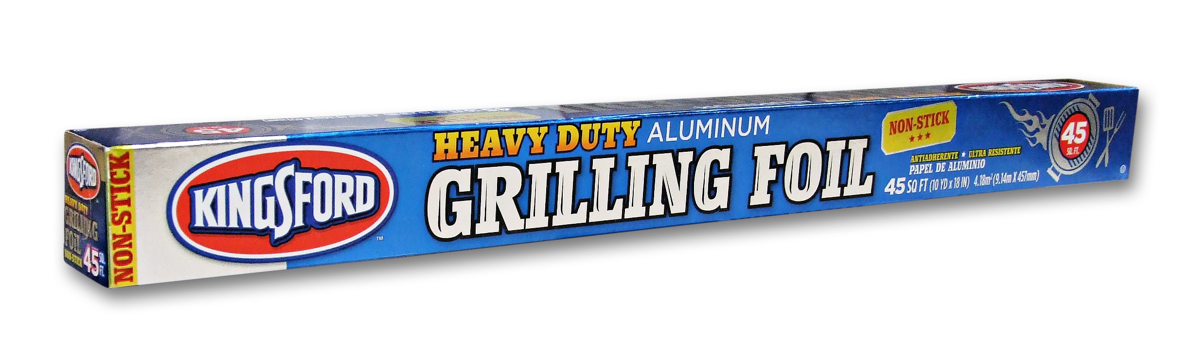 Kingsford Aluminum foil 35-Pack Aluminum Foil Non-stick Grill Sheet(s) in  the Grill Cookware department at