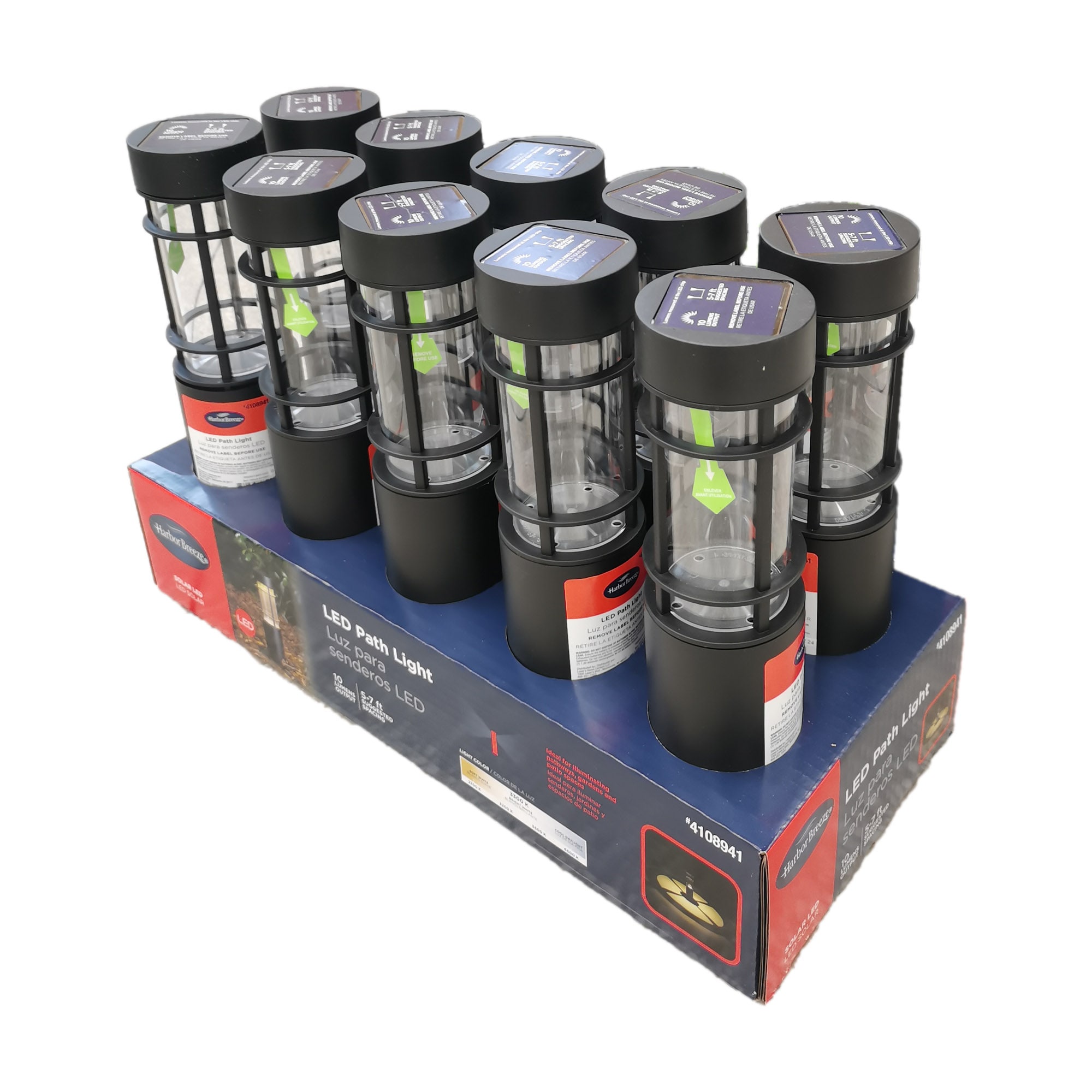 Harbor Breeze RS429P-K10C-BK-1 Path-Lights - View #10