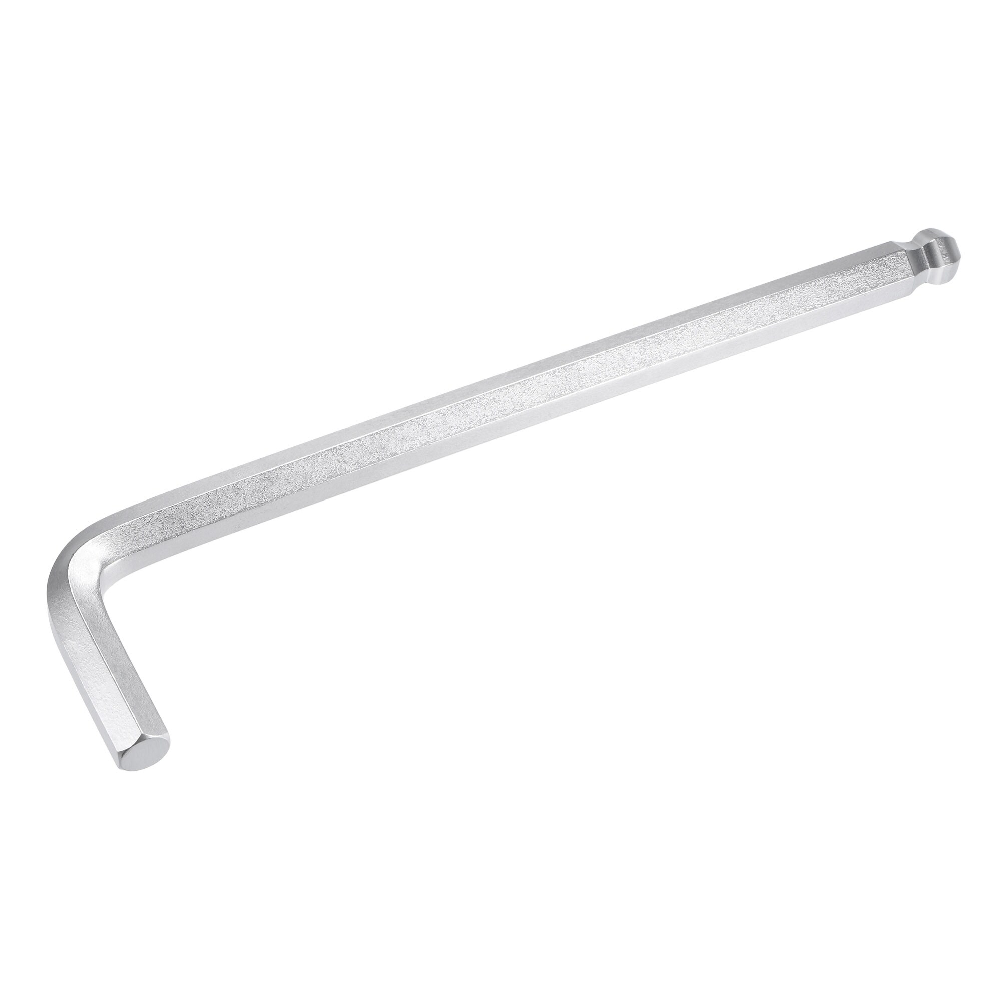 Unique Bargains 14mm Ball End Hex Key Wrench L Shaped Long Arm CR-V Repairing Tool #S25072800UX9890