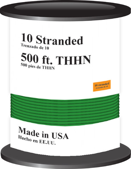 Southwire SIMpull 500-ft 6-AWG Stranded Black Copper Thhn Wire (By