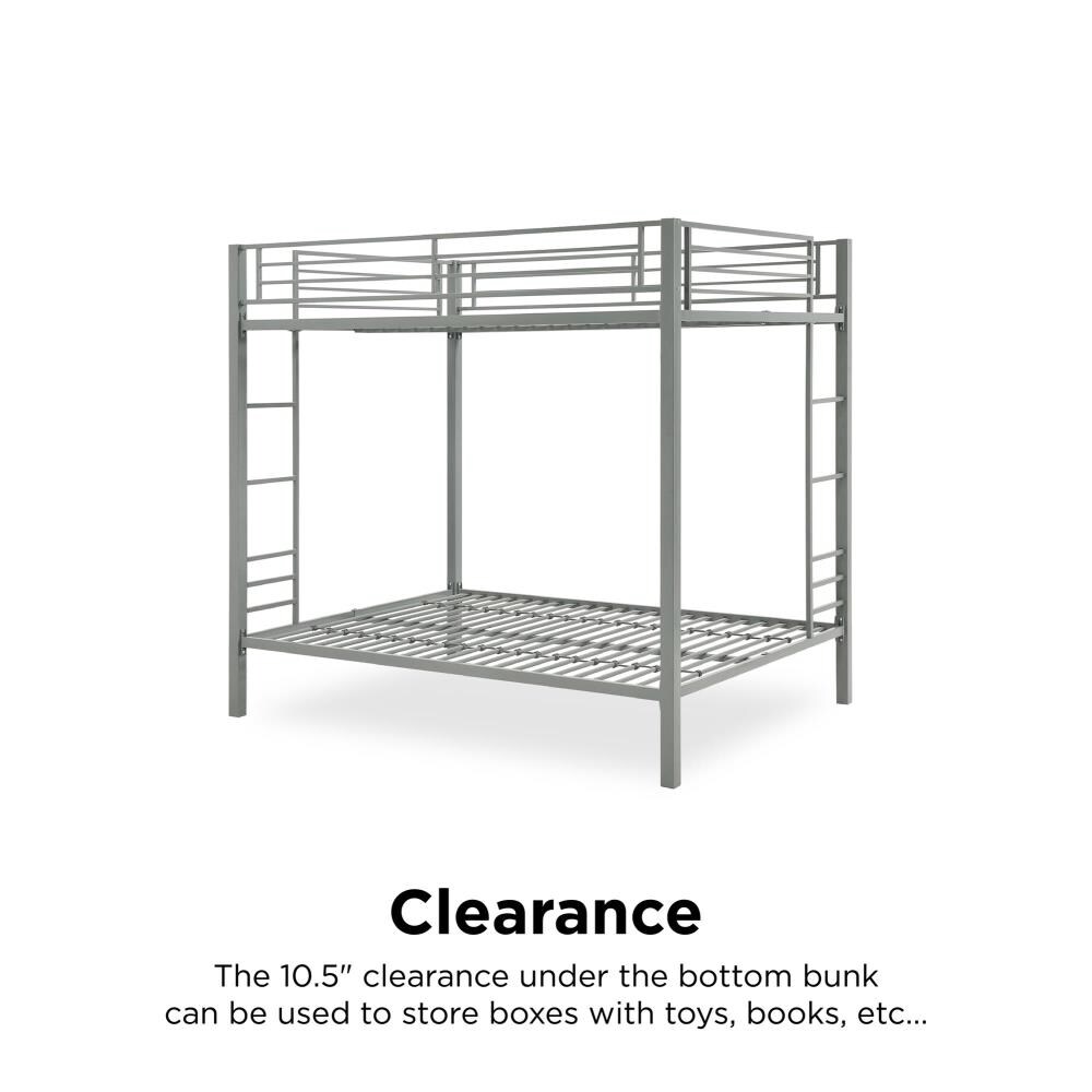 Dhp corey full over deals full metal bunk bed