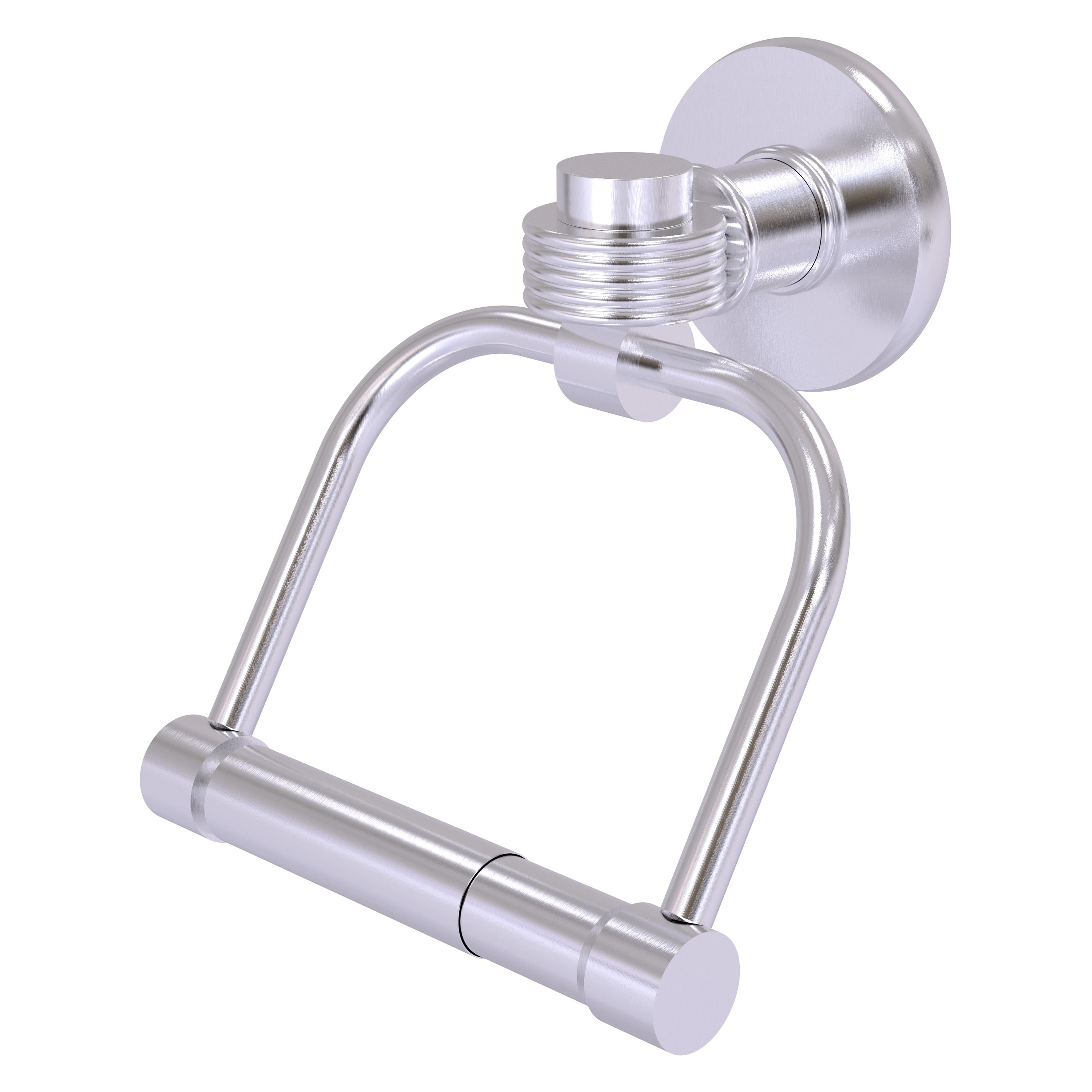 Allied Brass Continental Satin Chrome Wall Mount Double Post Toilet Paper Holder In The Toilet