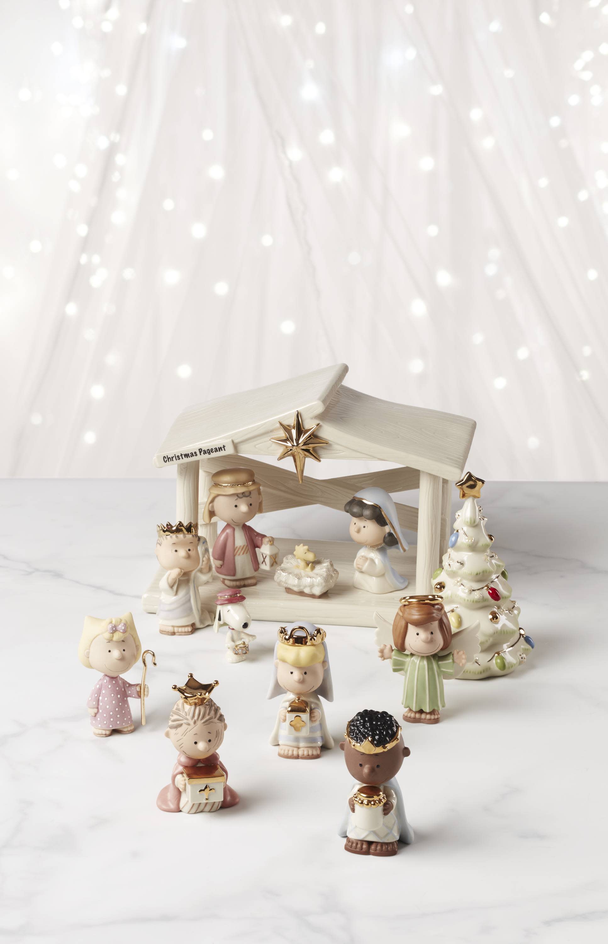 Lenox Peanuts Snoopy With Gift Ornament | Dillard's