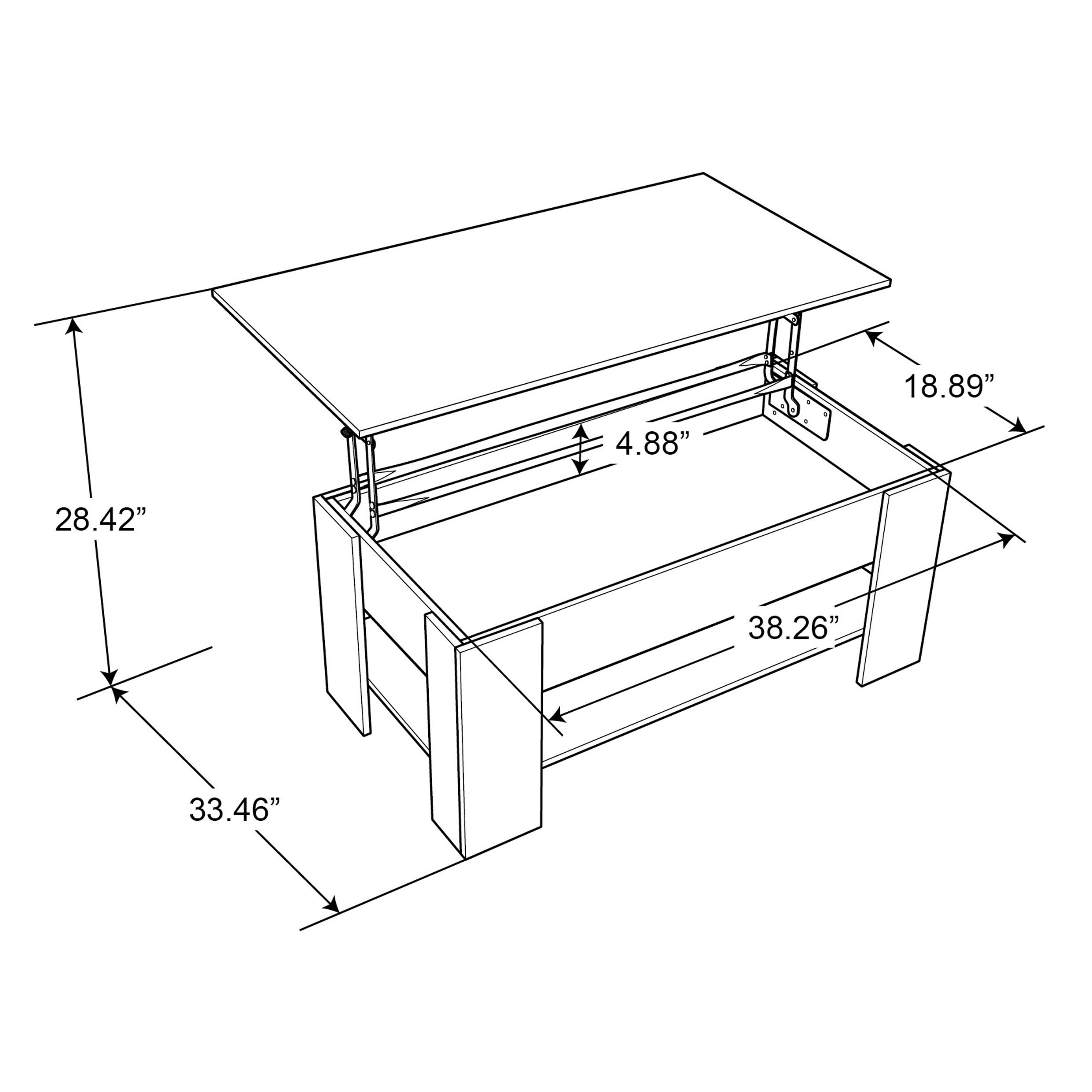 Lifestyle Solutions LSCRCTBK Coffee-Tables - View #11