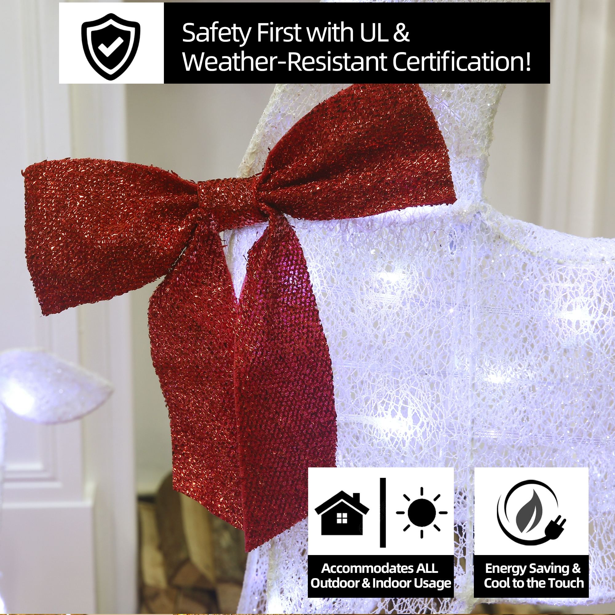 Starfree HOXSOD0103WHT Outdoor-Christmas-Decor - View #2