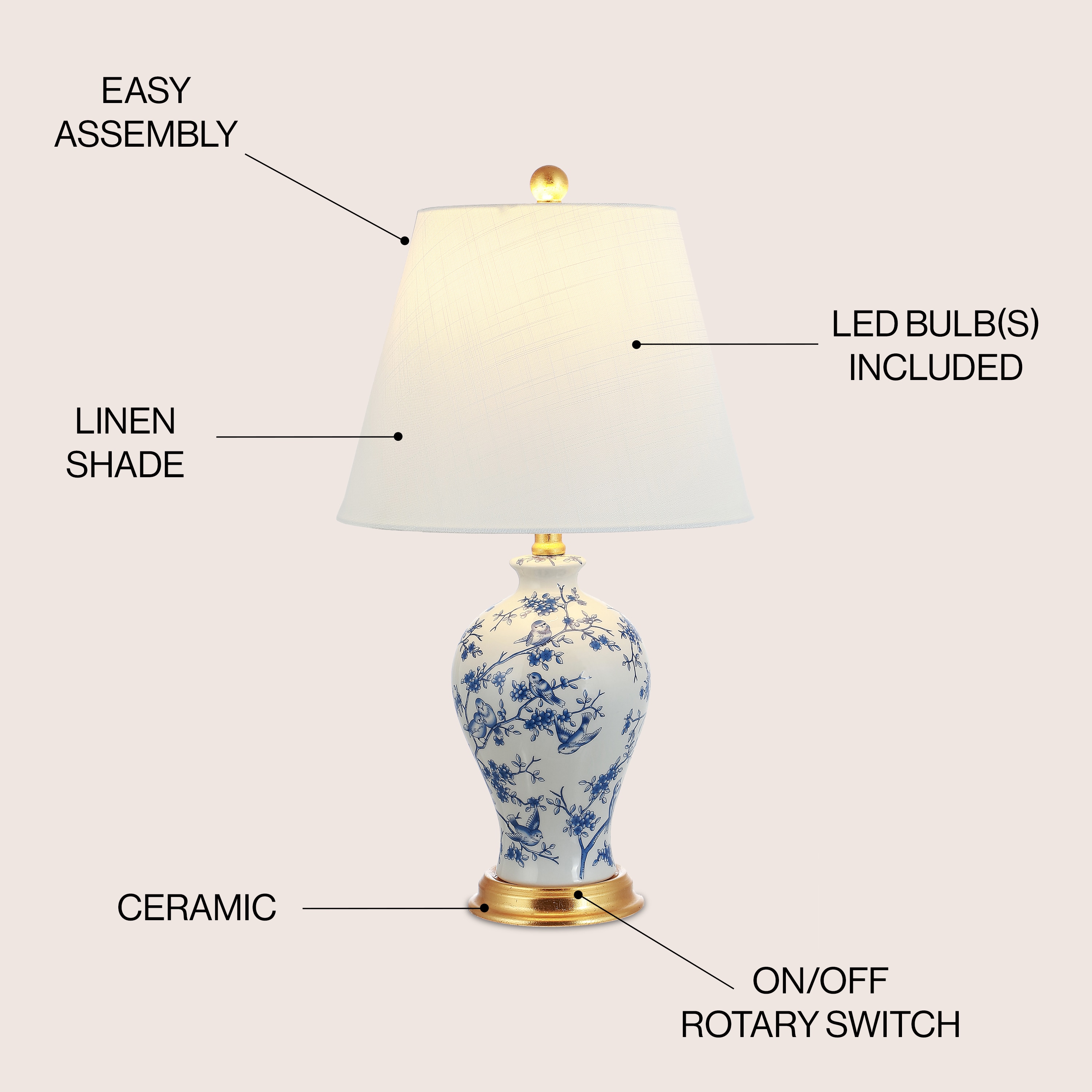 JONATHAN  Y JYL3009B Table-Lamps - View #3