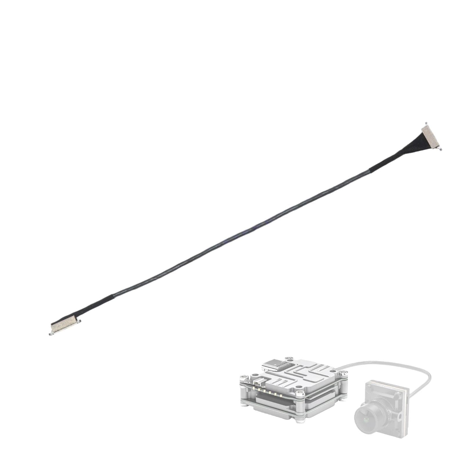 AKSCYZM  FPV Digital System Coaxial Cable 60 65 100 130 150 200 300mm Compatible with DJI O4 Air Unit PRO Lite for RC FPV Freestyle Racing Drone