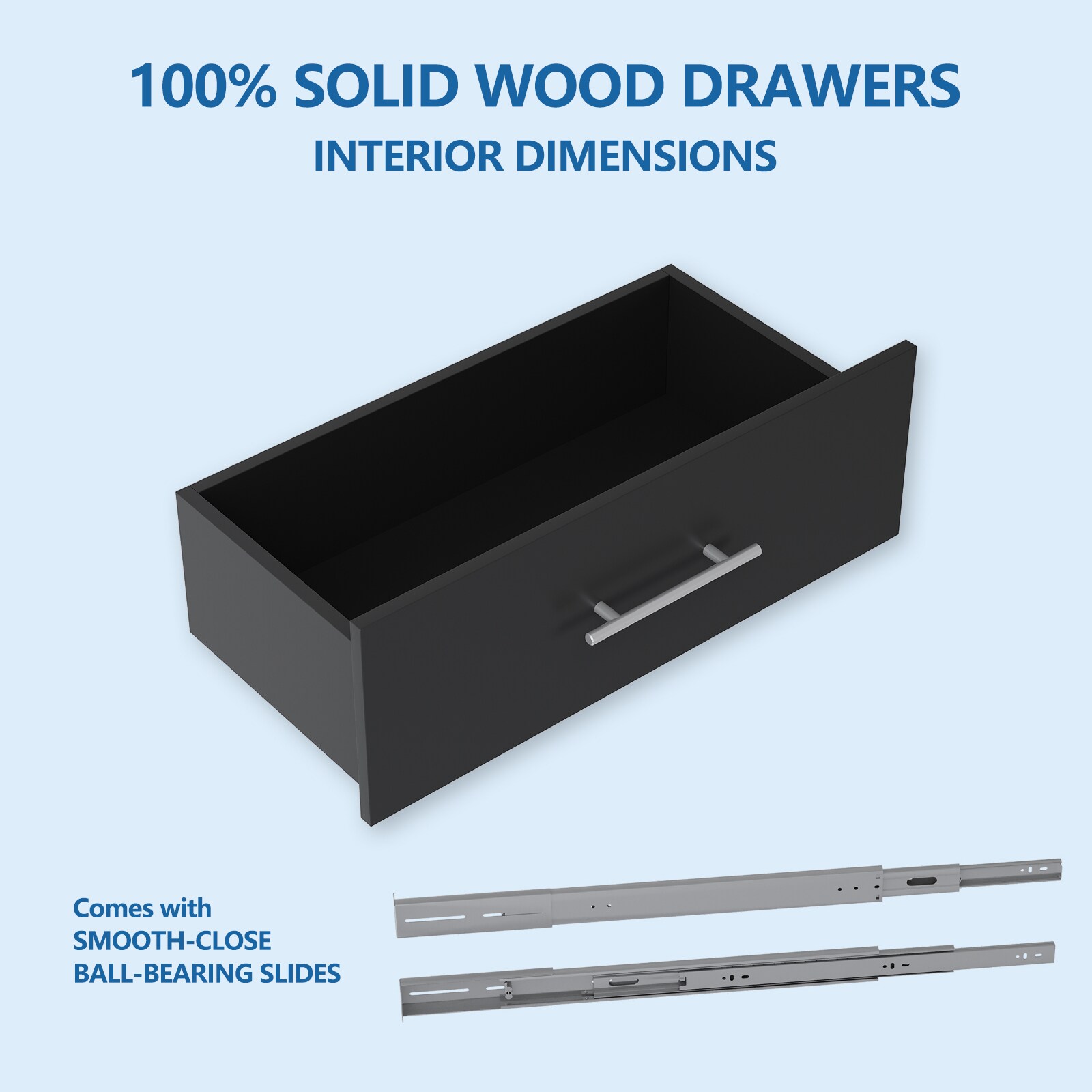 LOVMOR SF-Y-YMG05-26-B Wood-Closet-Shelves - View #6