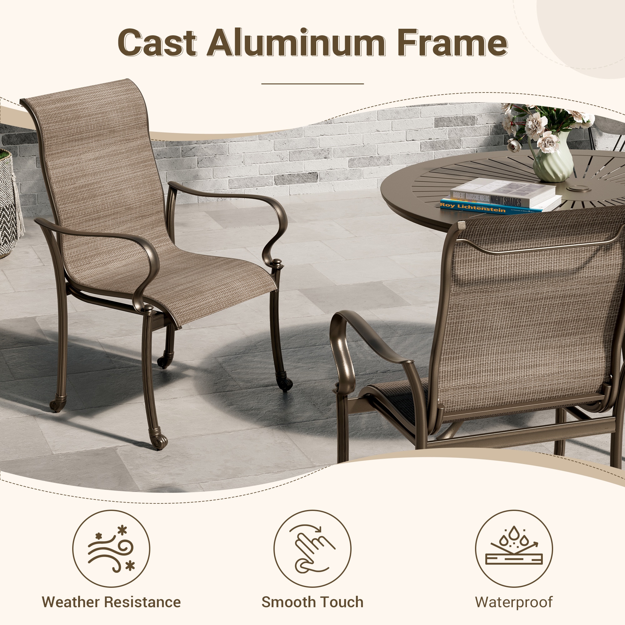Clihome CL-ODTCE0CR Patio-Dining-Sets - View #8