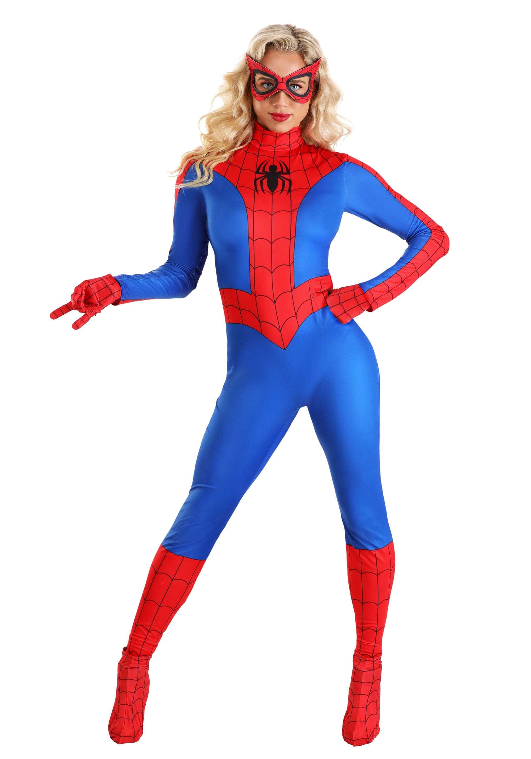 Jazwares  Premium Classic Spider-Man Women's Costume Marvel Costumes X-Large