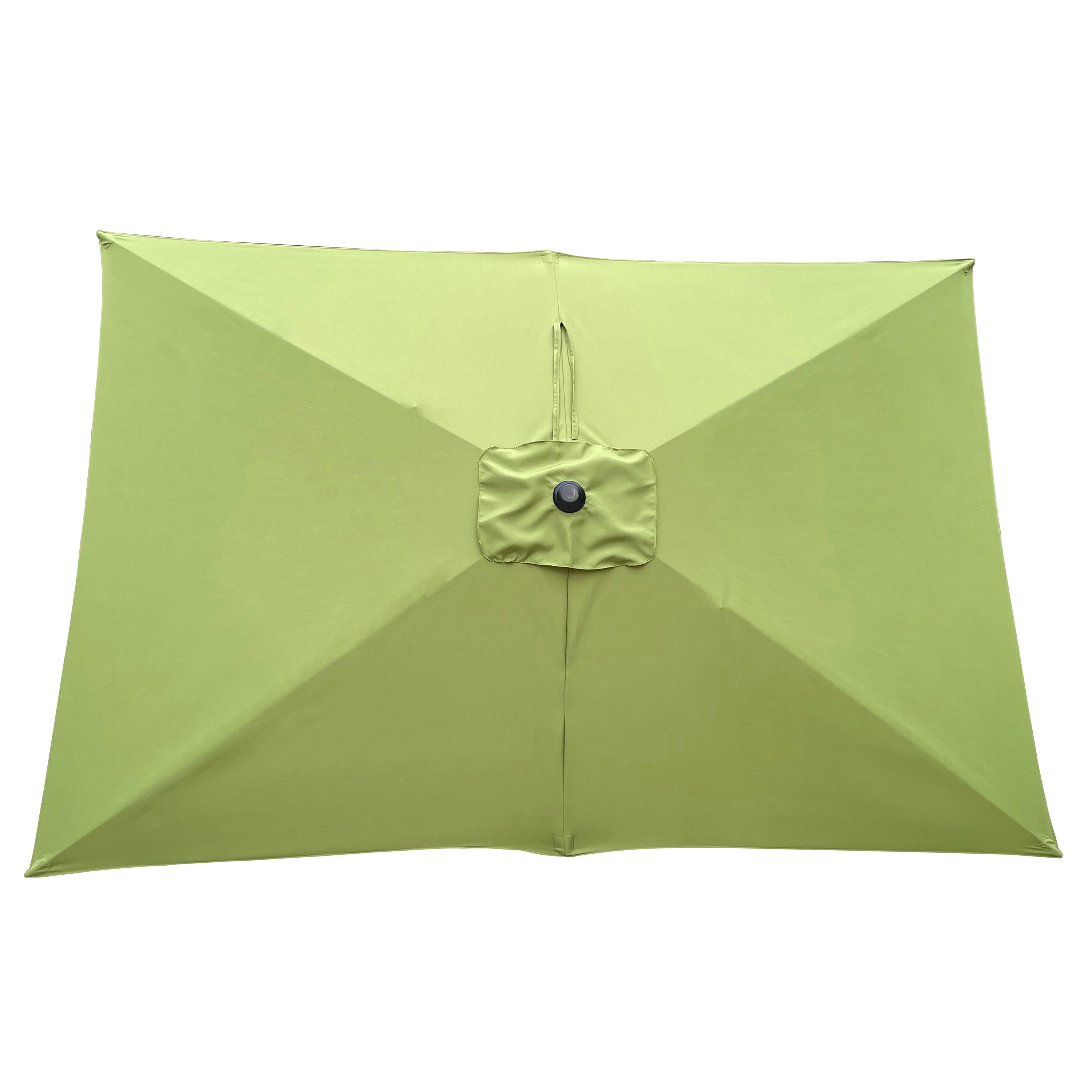 RITSU 6 ft x 9 ft Rectangular Patio Umbrella with Crank Lift Tilt ...