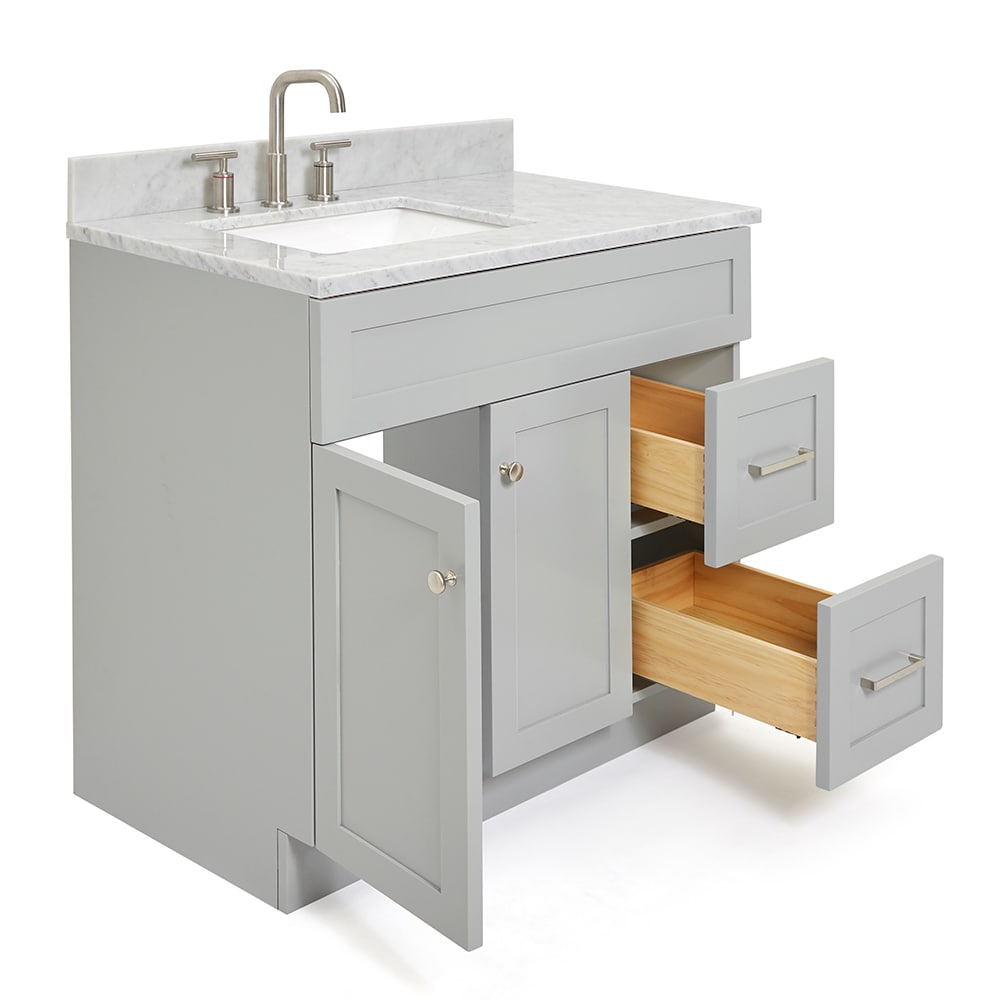 ARIEL F037SLCW2RVOGRY Bath-Vanity-Combo - View #5