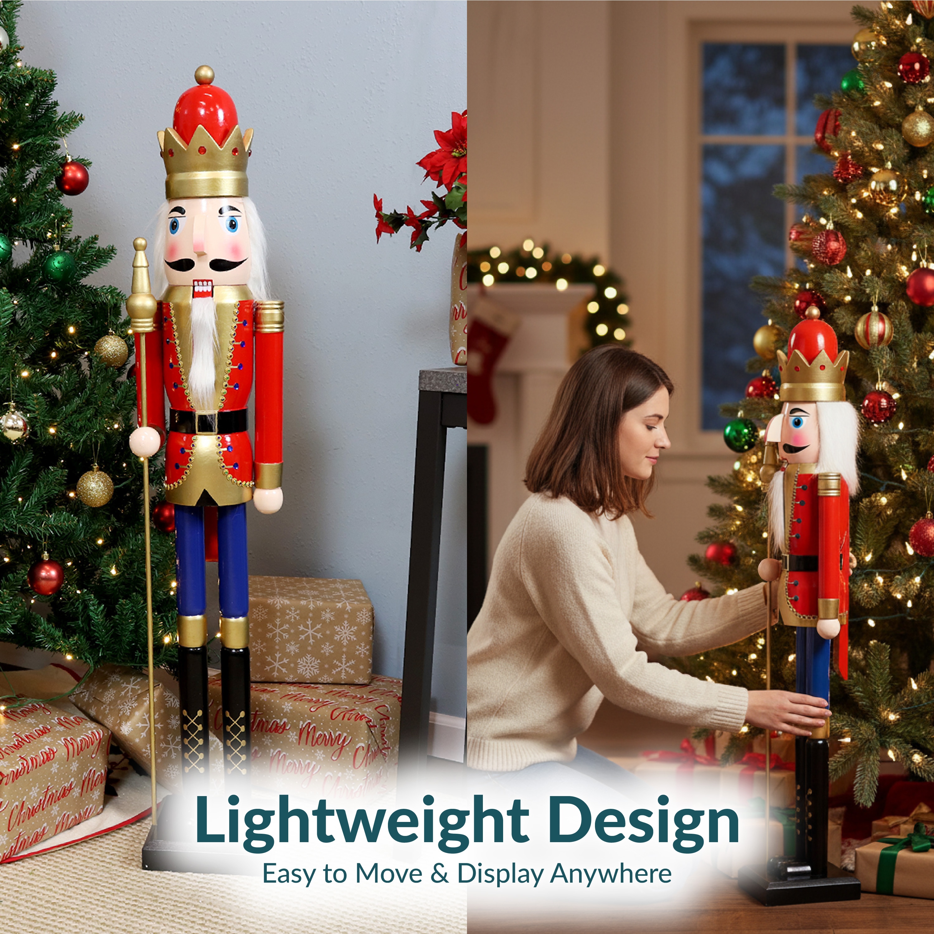 Sunnydaze Decor HB-206 Table-Christmas-Decorations - View #6