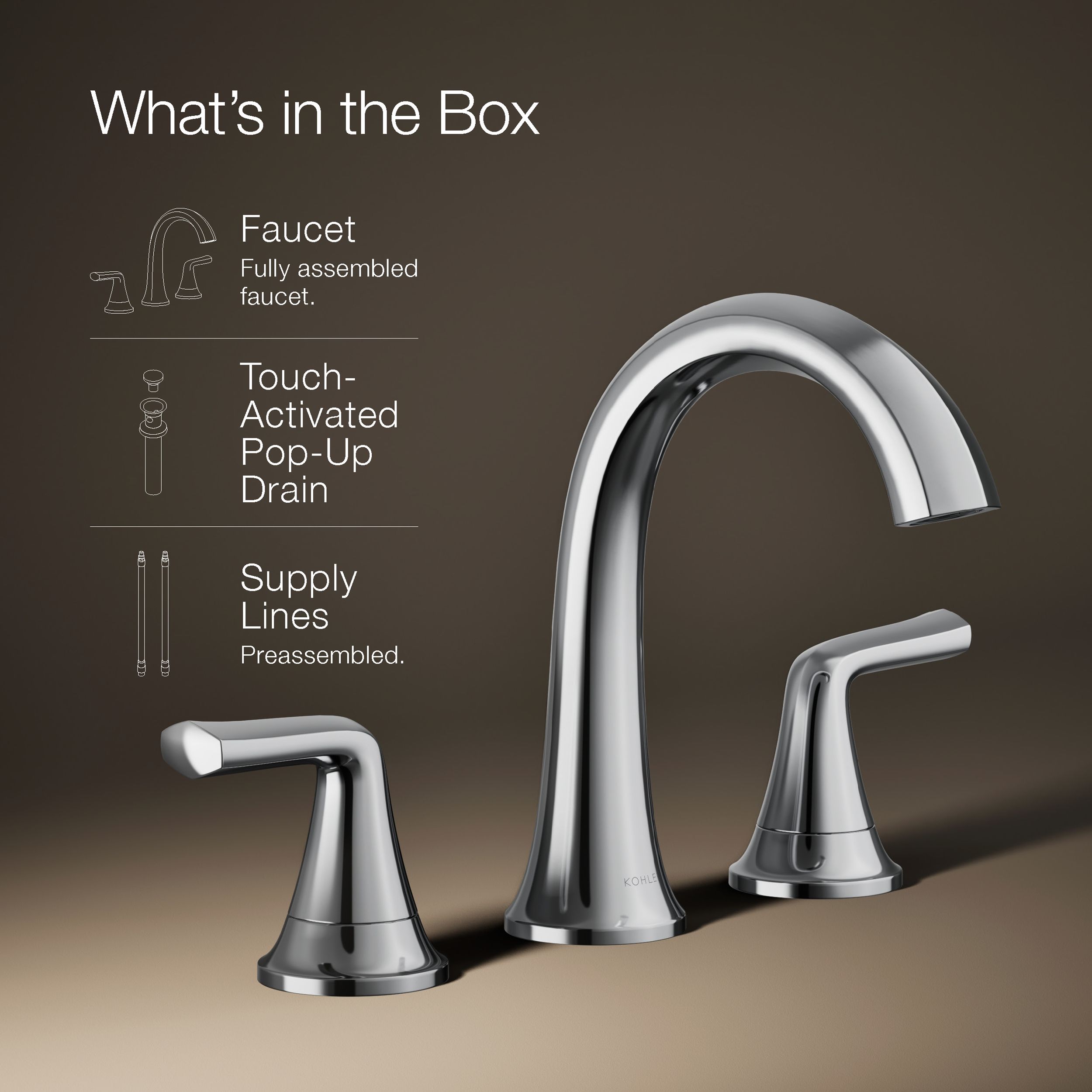 KOHLER R27213-4D-CP Lavatory-Faucets - View #13