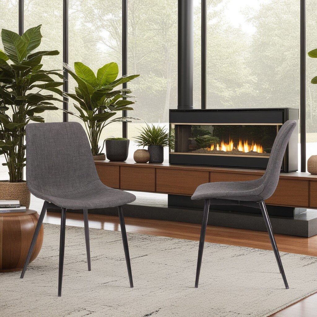 Armen Living LCMOCHCH Dining-Chairs - View #7
